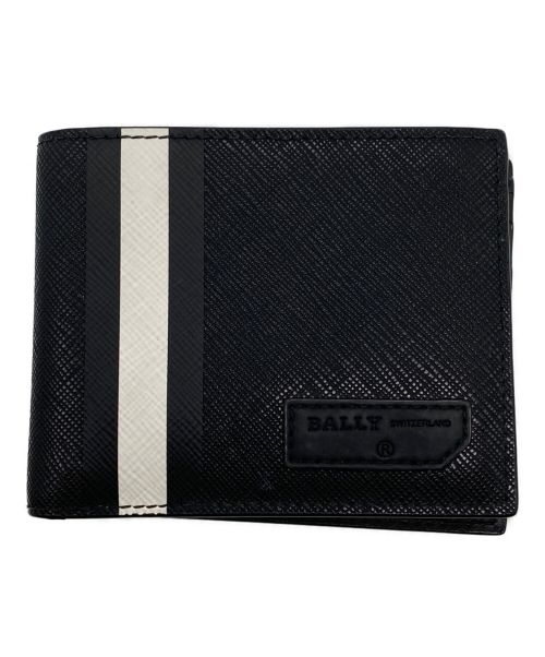 【中古・古着通販】BALLY (バリー) 2つ折り財布 ブラック