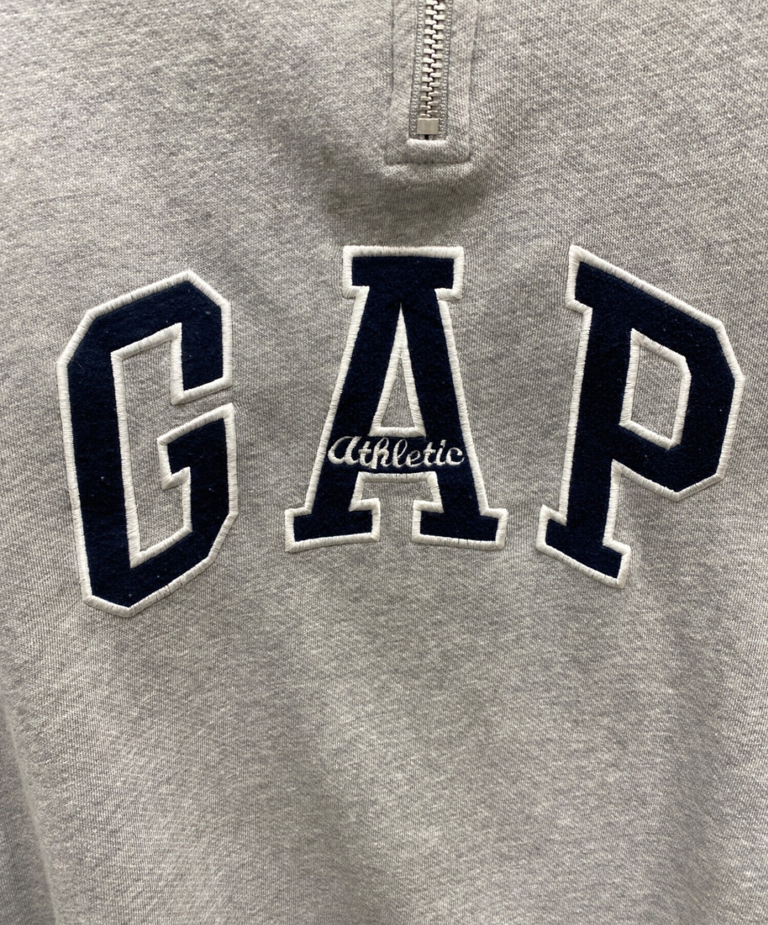 XXL OLD GAP ATHLETIC ハーフジップ スウェット ネイビー身幅60cm