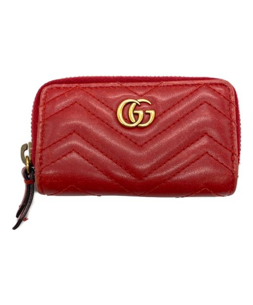 中古・古着通販】GUCCI (グッチ) GGマーモント キーリング付きコイン