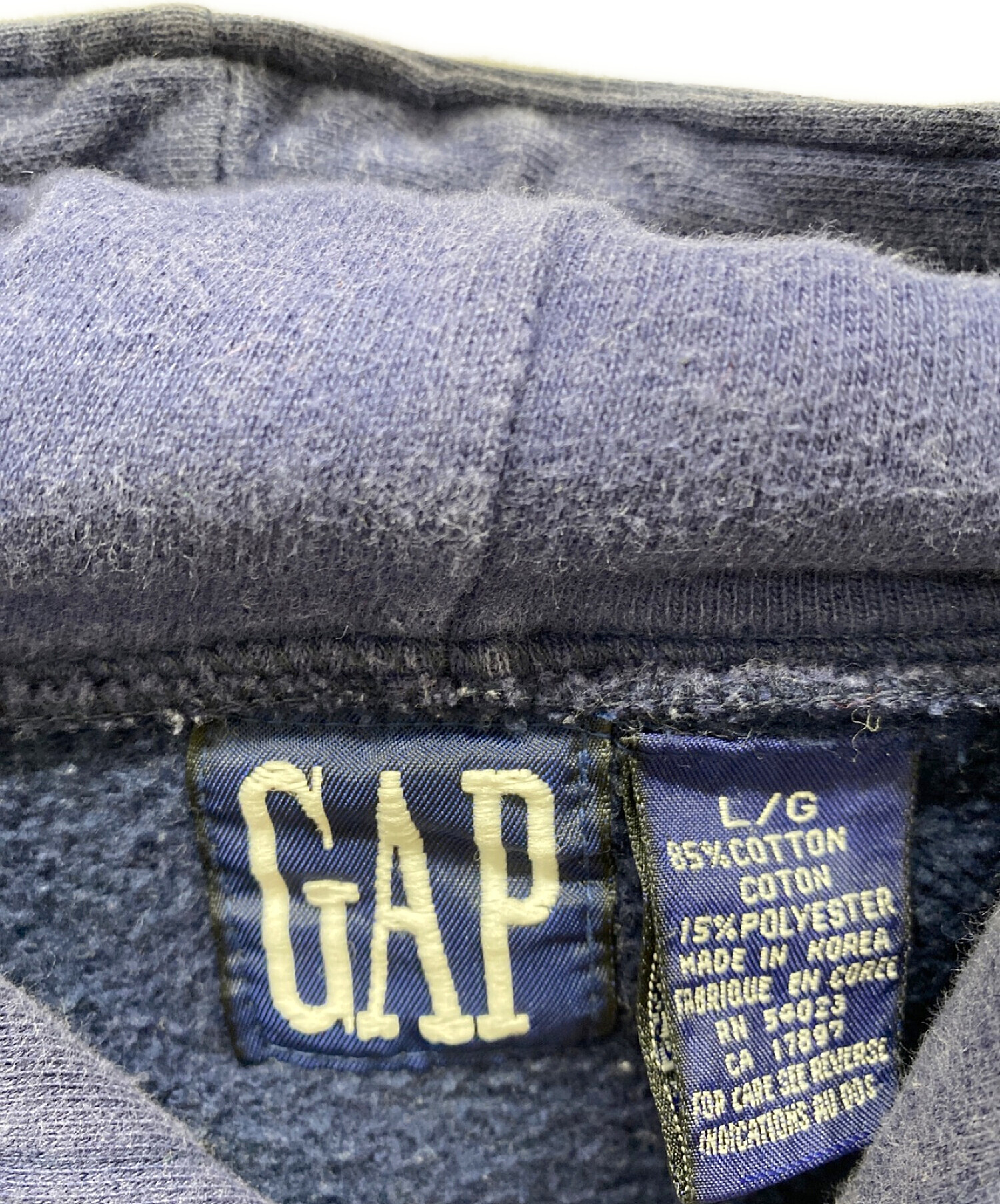 OLD GAP (オールドギャップ) オールドロゴパーカー ネイビー サイズ:L