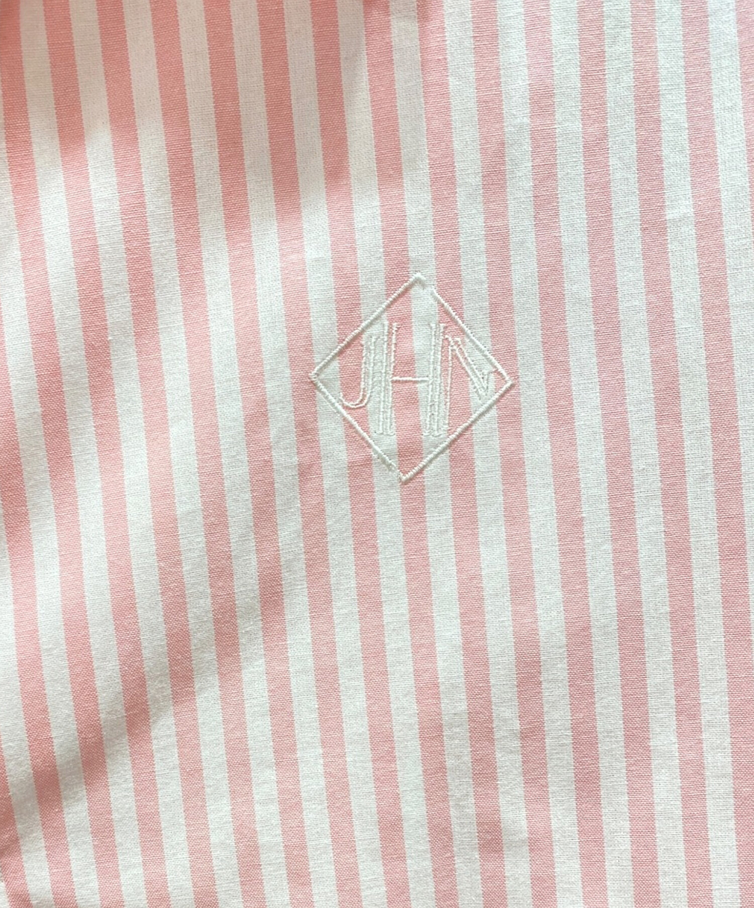 中古・古着通販】JNHearts (ジェイエヌハーツ) Stripe Shirts ピンク