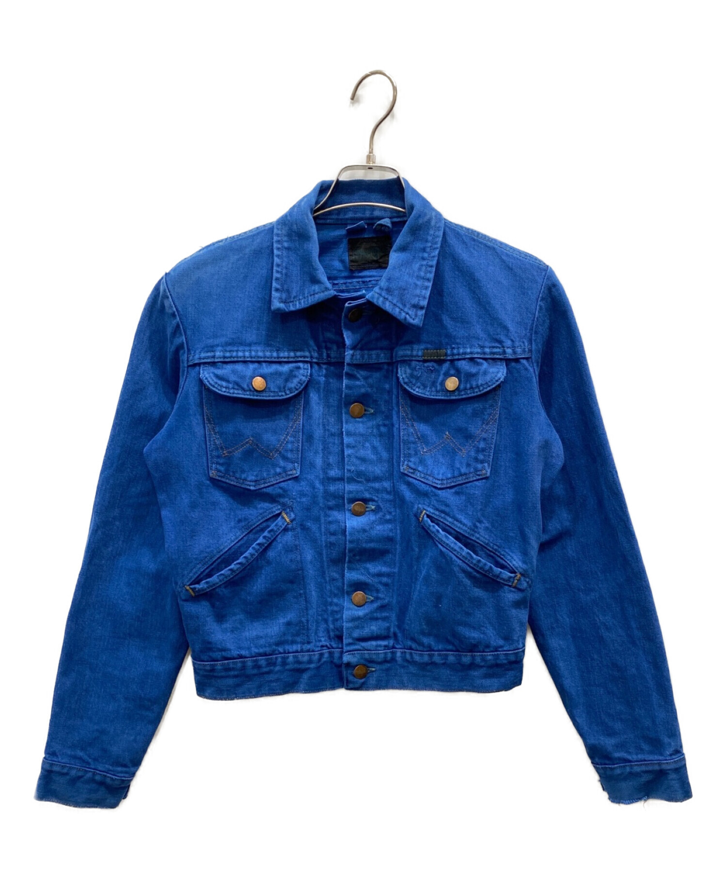 中古・古着通販】Wrangler (ラングラー) 70s製品染めジャケット ブルー 