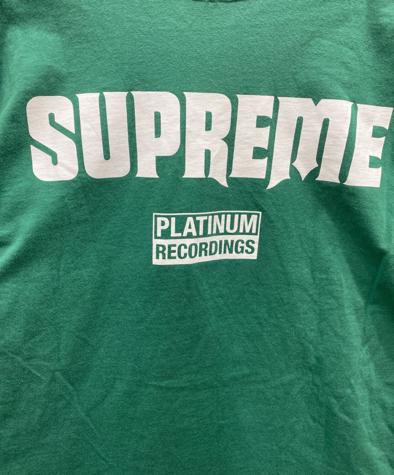 中古・古着通販】SUPREME (シュプリーム) Still Talking Tee グリーン