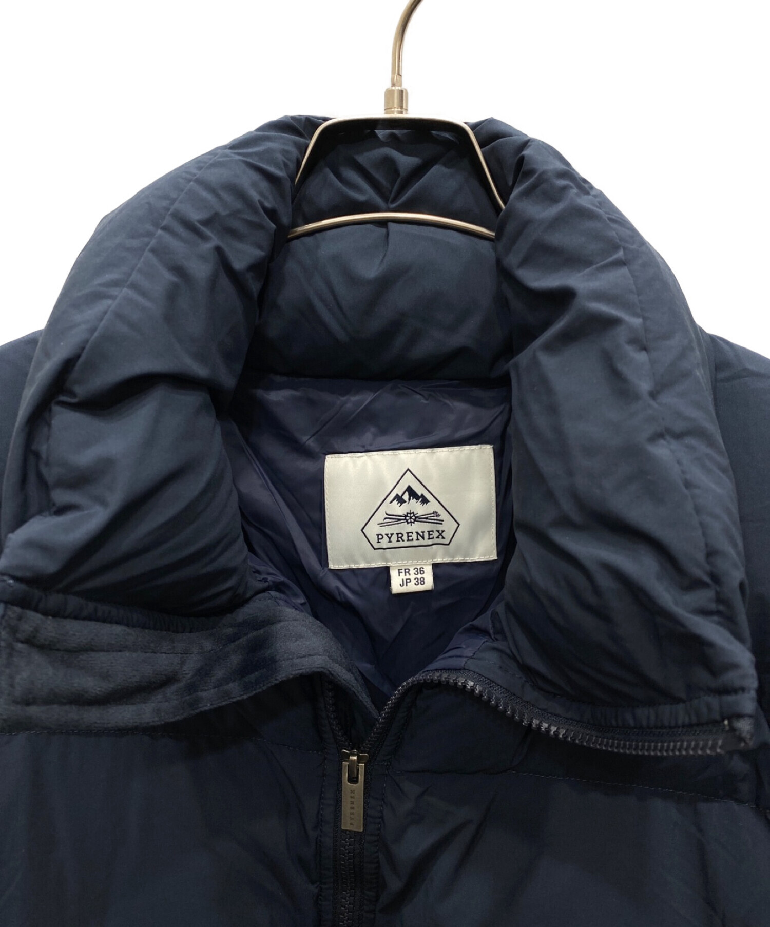 中古・古着通販】Pyrenex (ピレネックス) BARROWダウンコート ネイビー