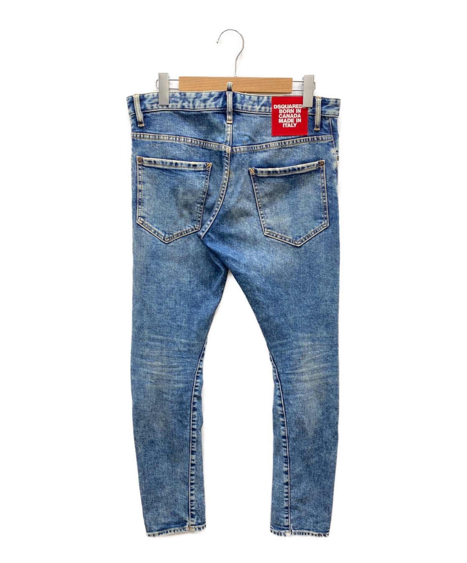 DSQUARED2 (ディースクエアード) SEXY TWIST JEAN ブルー サイズ:48