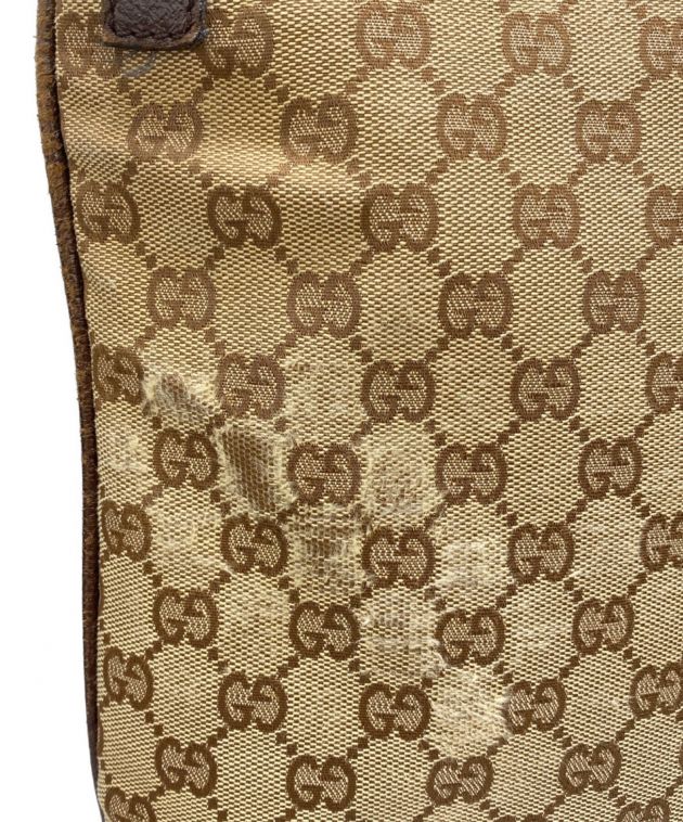 中古・古着通販】GUCCI (グッチ) GGキャンバスショルダーバッグ 