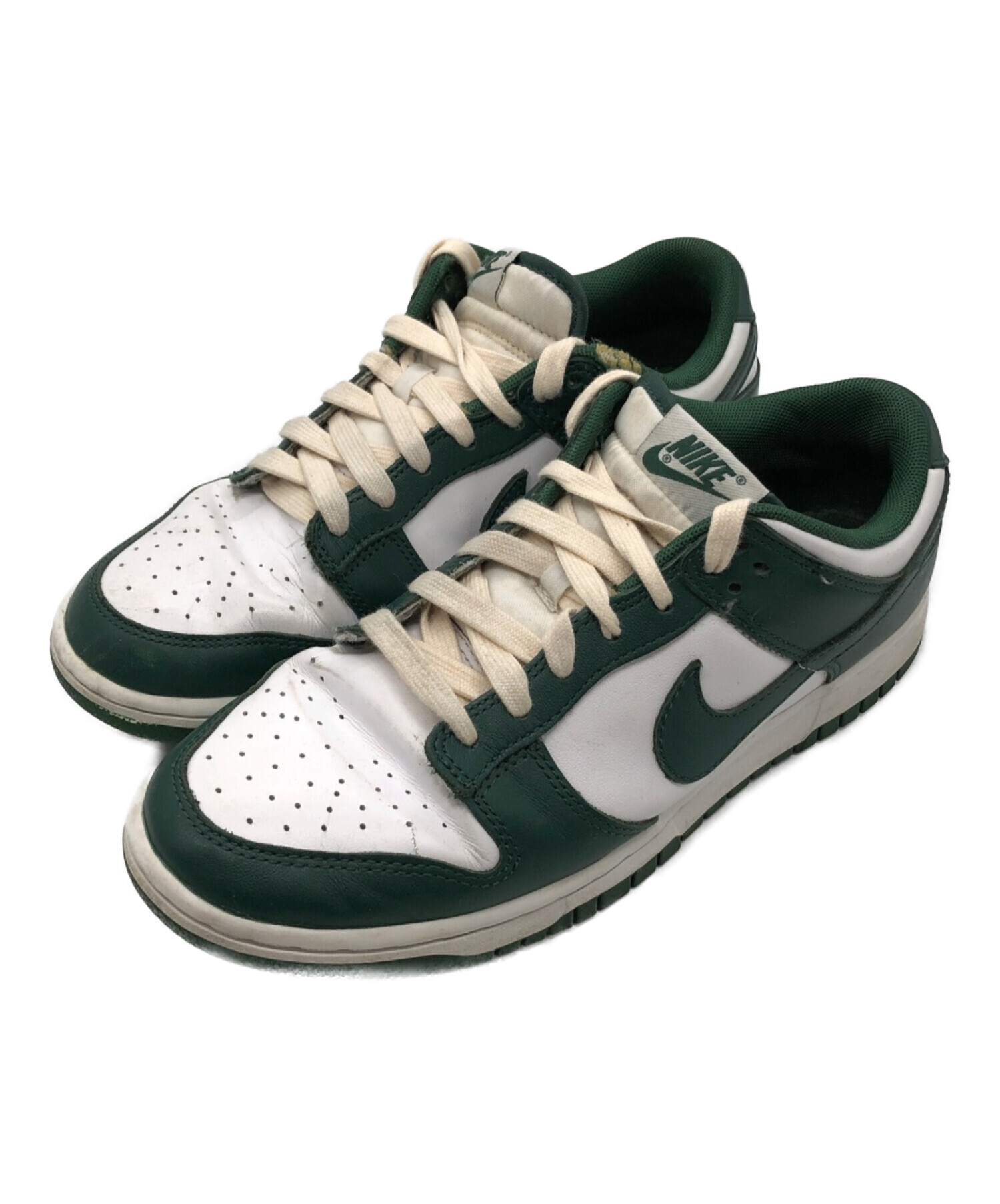 中古・古着通販】NIKE (ナイキ) DUNK LOW RETRO グリーン×ホワイト