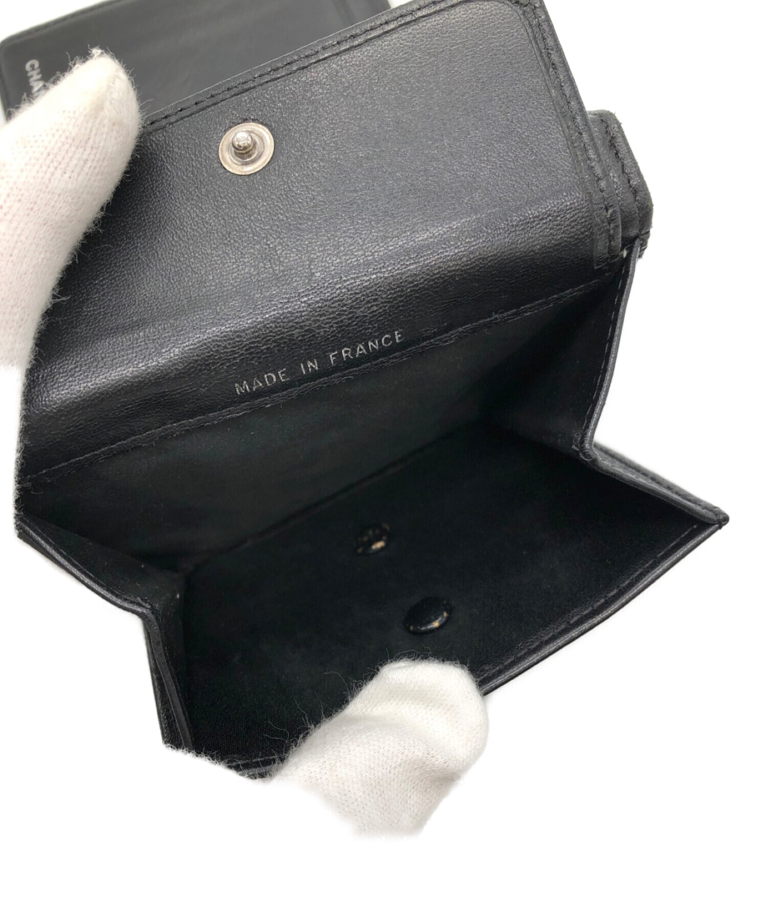 中古・古着通販】CHANEL (シャネル) ニュートラベル3つ折り財布