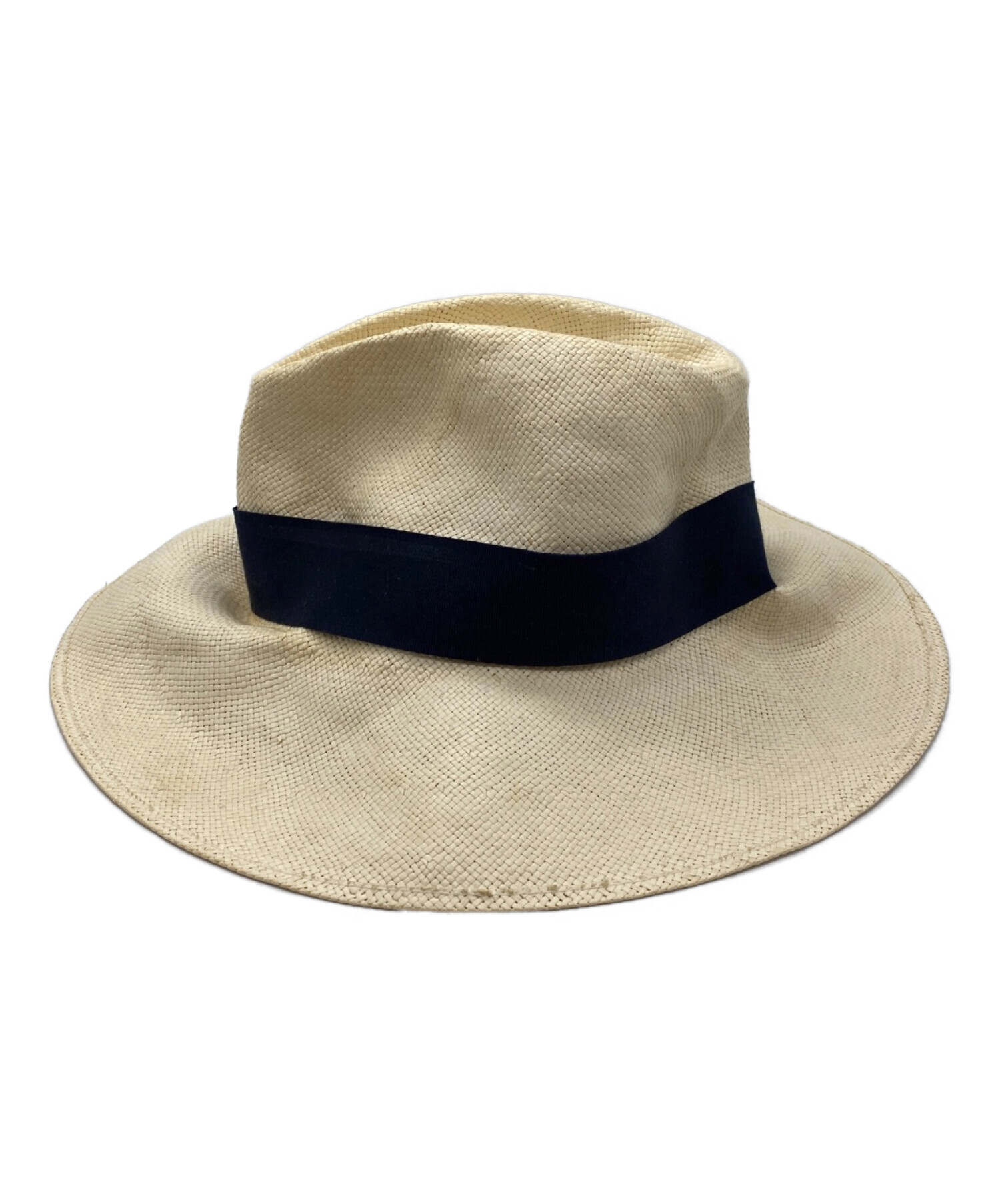 中古・古着通販】BORSALINO (ボルサリーノ) ペーパーハット ホワイト