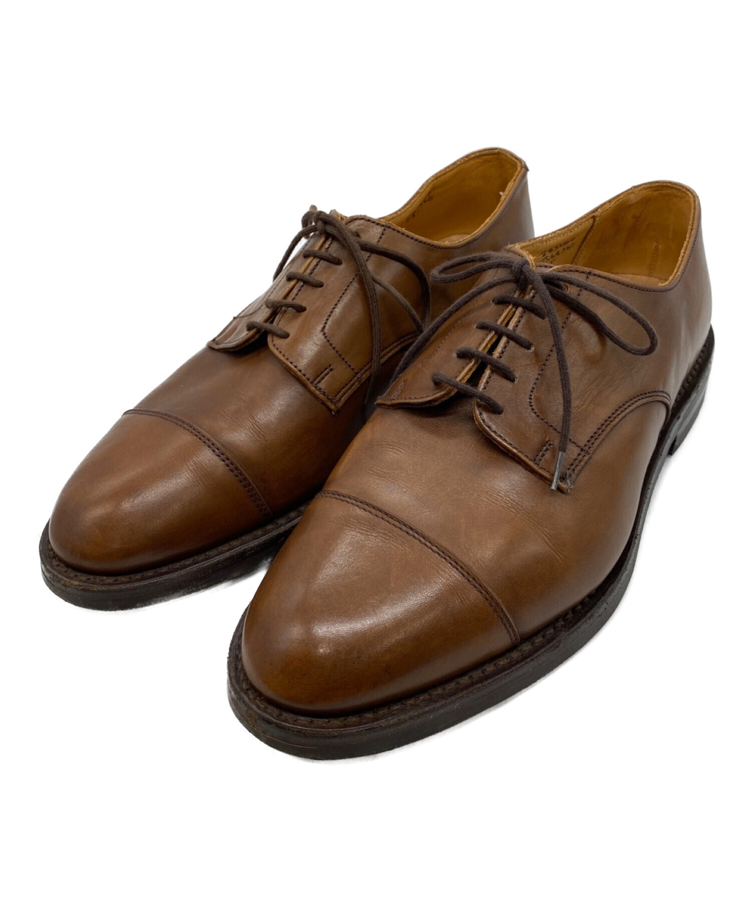 Tricker's (トリッカーズ) ストレートチップシューズ ブラウン サイズ:7.5