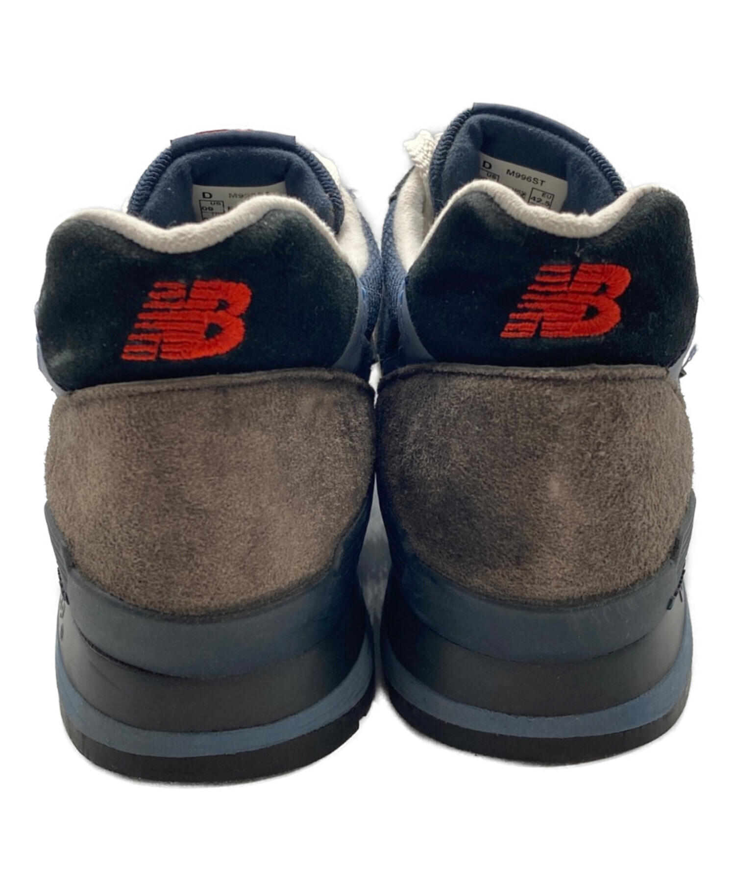 NEW BALANCE (ニューバランス) M996ST ネイビー×ブラウン サイズ:27