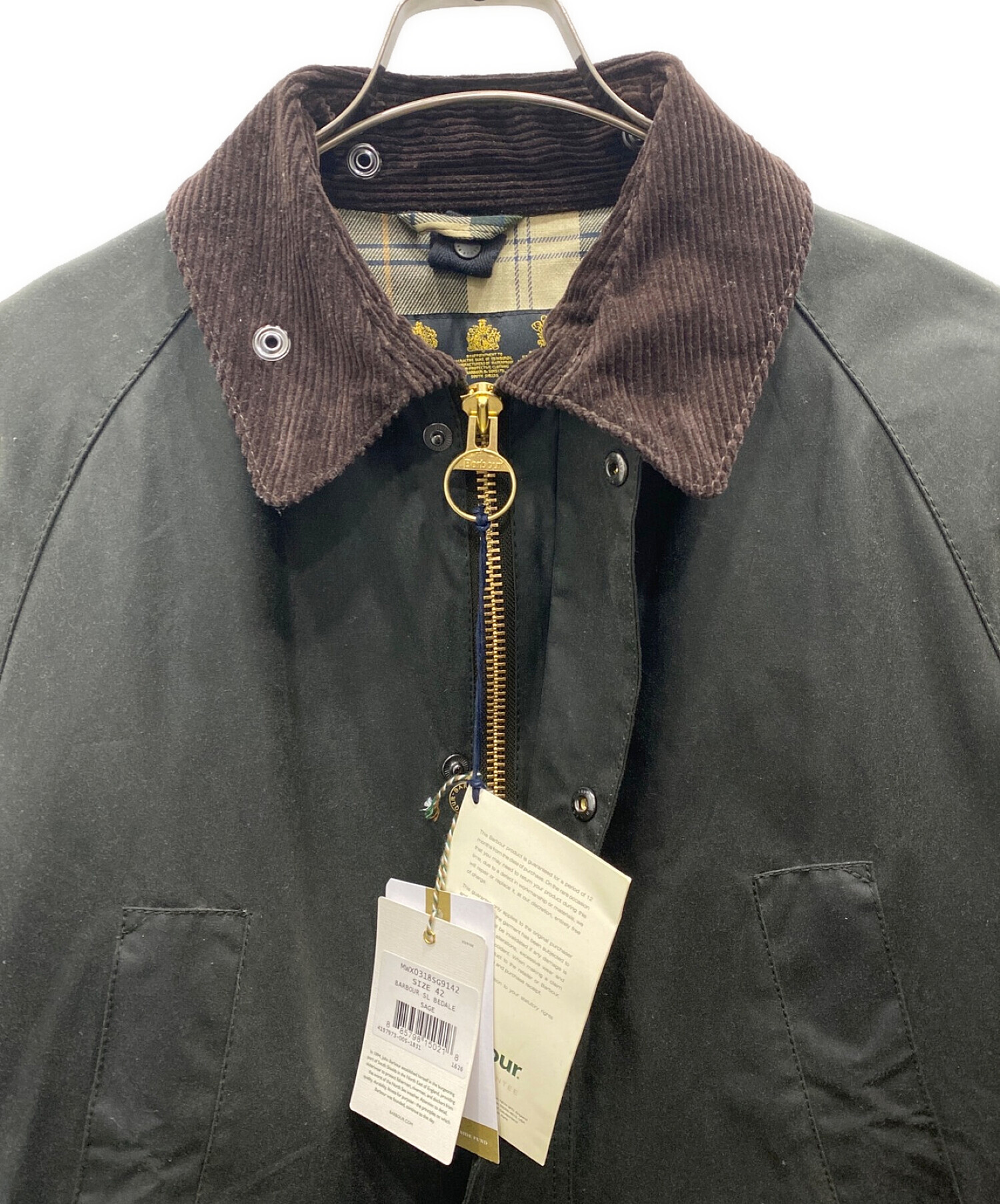 中古・古着通販】Barbour (バブアー) SL BEDALE セージ サイズ:42｜ブランド・古着通販 トレファク公式【TREFAC  FASHION】スマホサイト