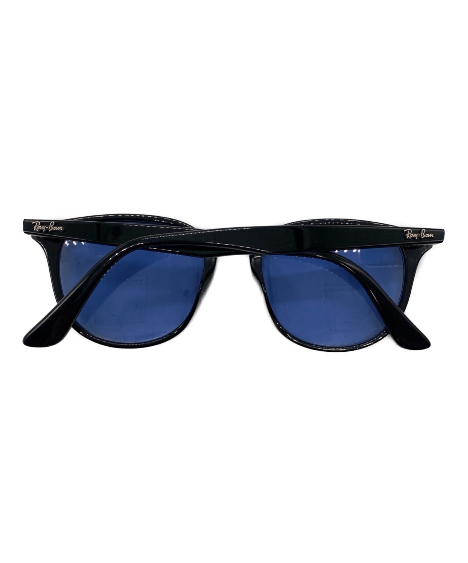 中古・古着通販】RAY-BAN (レイバン) サングラス ブラック×ブルー