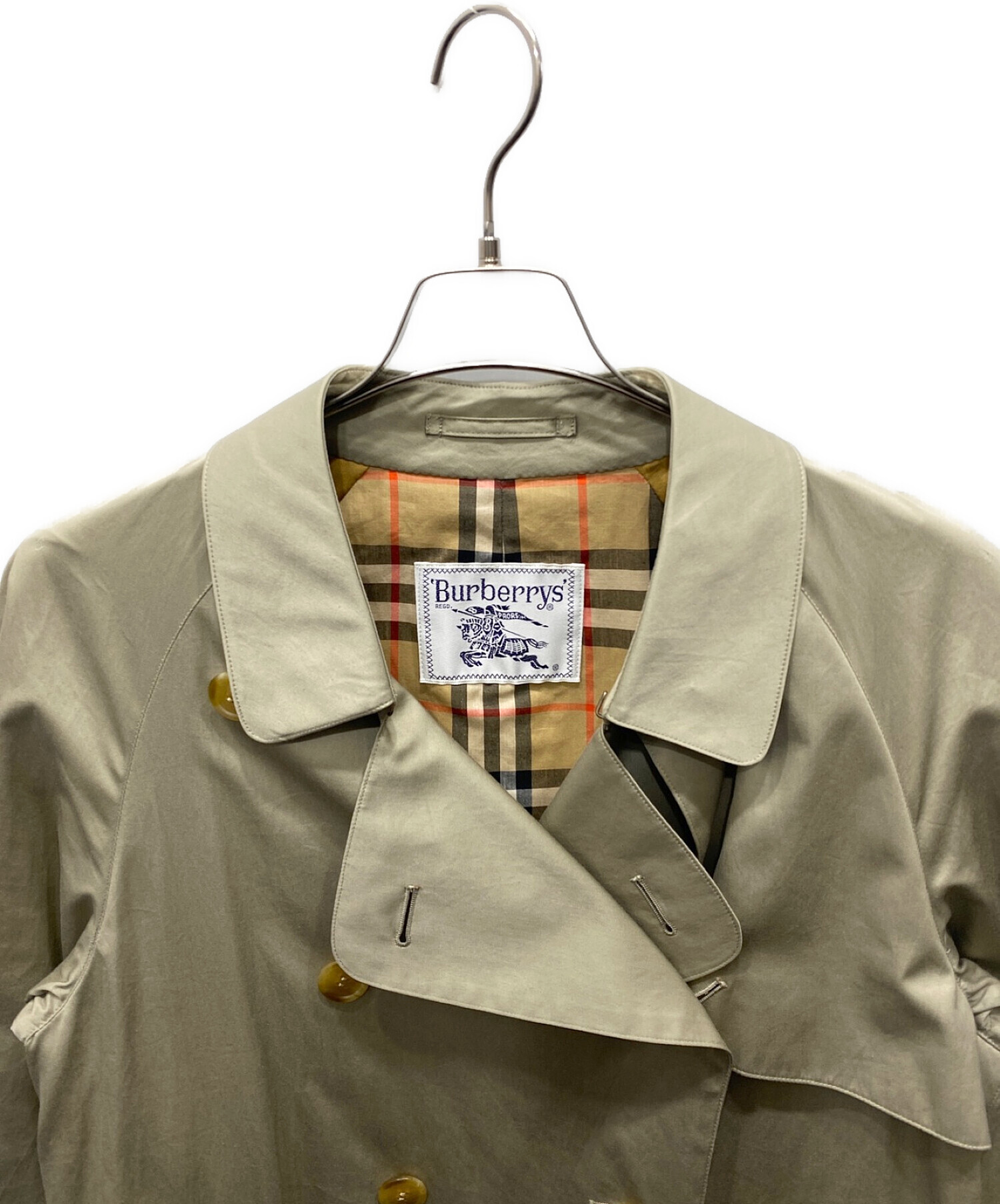 中古・古着通販】Burberry's (バーバリーズ) 裏チェックトレンチコート