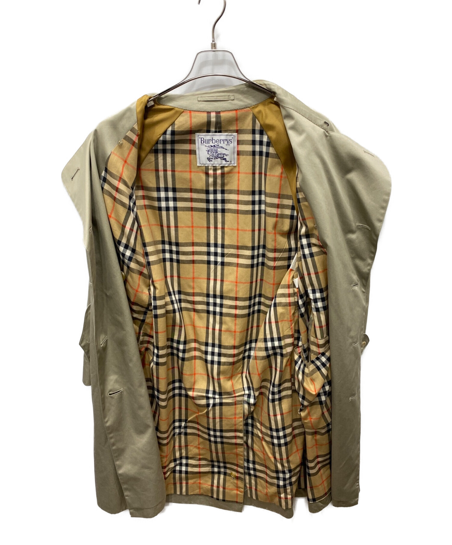 中古・古着通販】Burberry's (バーバリーズ) 裏チェックトレンチコート