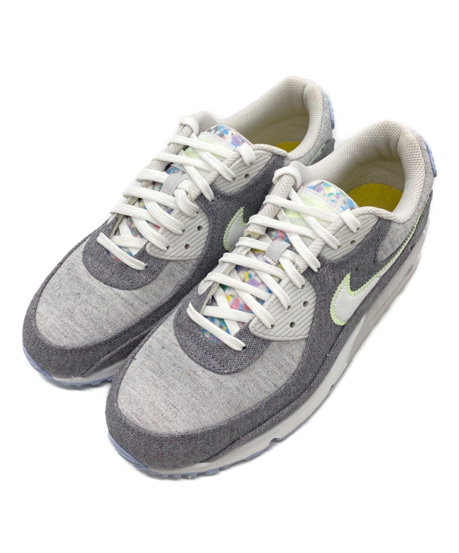 中古・古着通販】NIKE (ナイキ) AIR MAX 90 NRG グレー×ホワイト