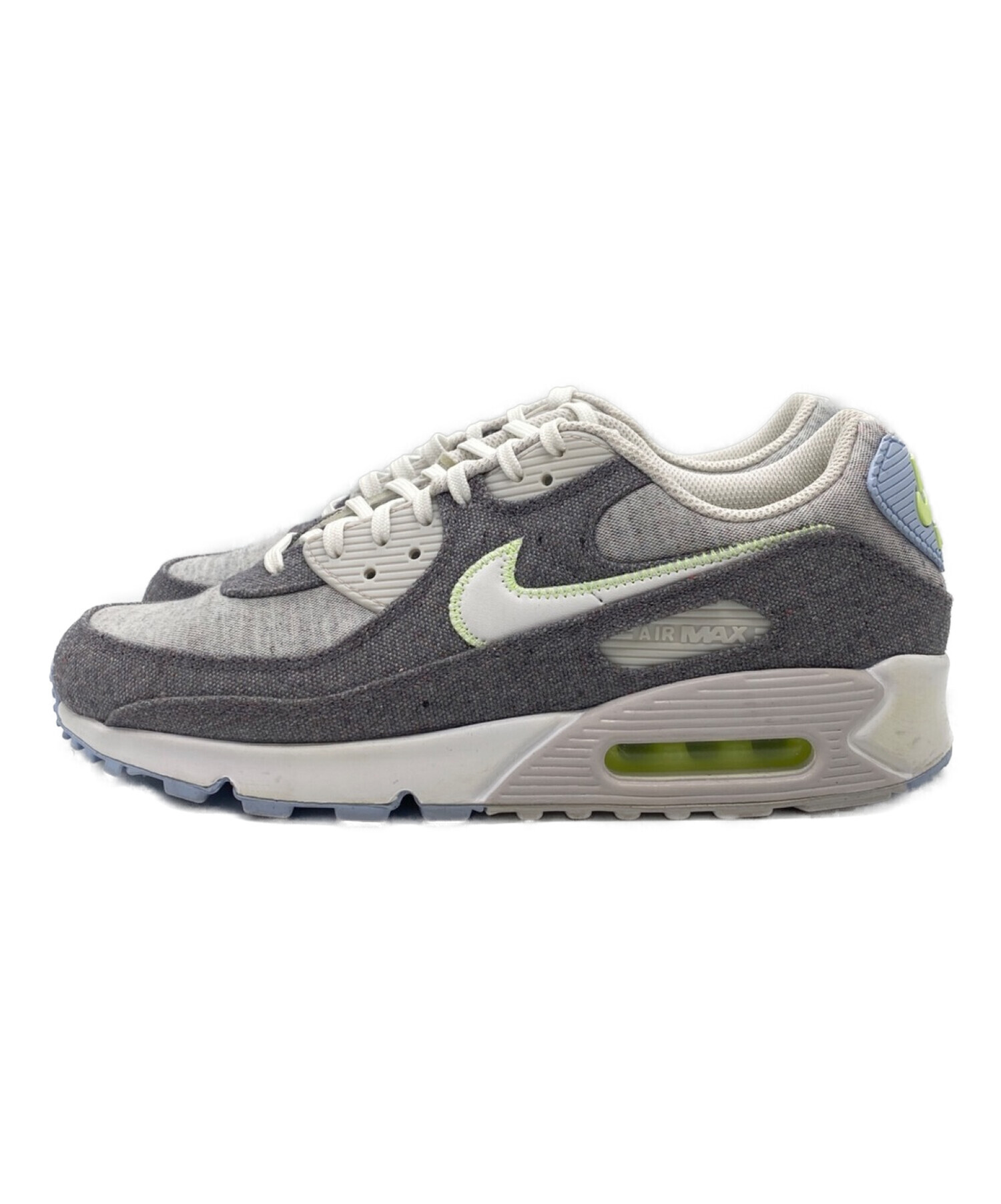 中古・古着通販】NIKE (ナイキ) AIR MAX 90 NRG グレー×ホワイト