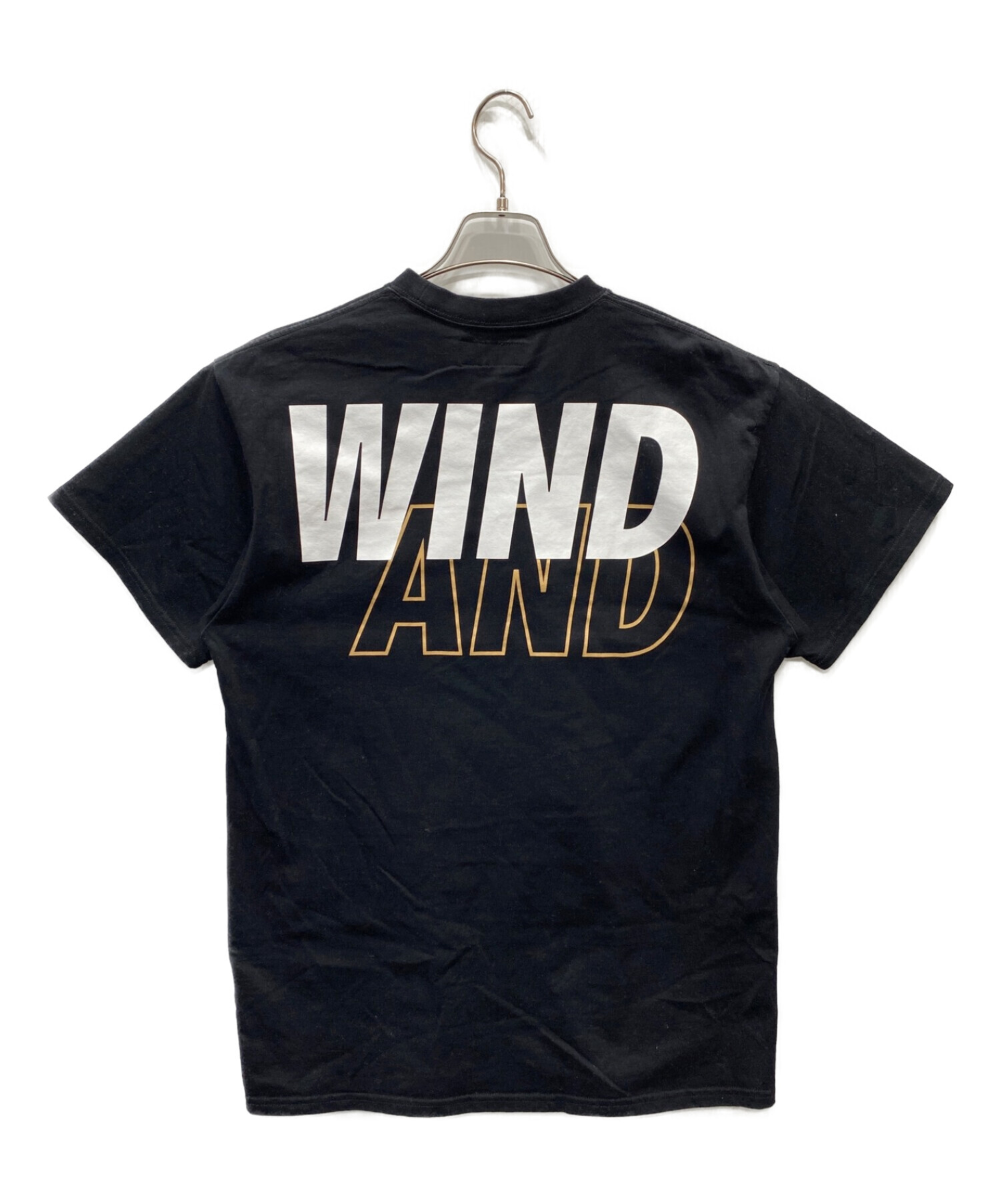WIND AND SEA (ウィンダンシー) プリントTシャツ ブラック サイズ:L