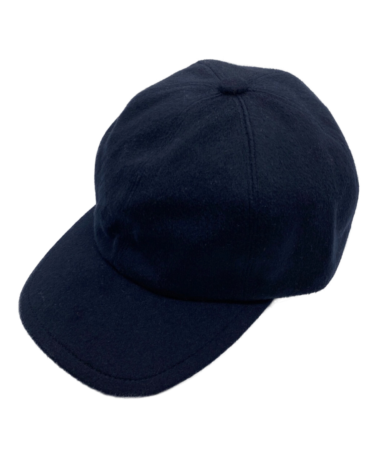 KIJIMA TAKAYUKI キャップ ネイビー サイズ1 - 帽子