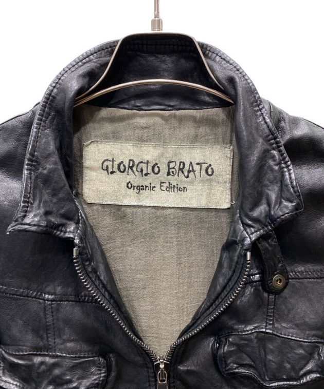 Giorgio Barato レザージャケット レディース サイズ40 【福袋セール 
