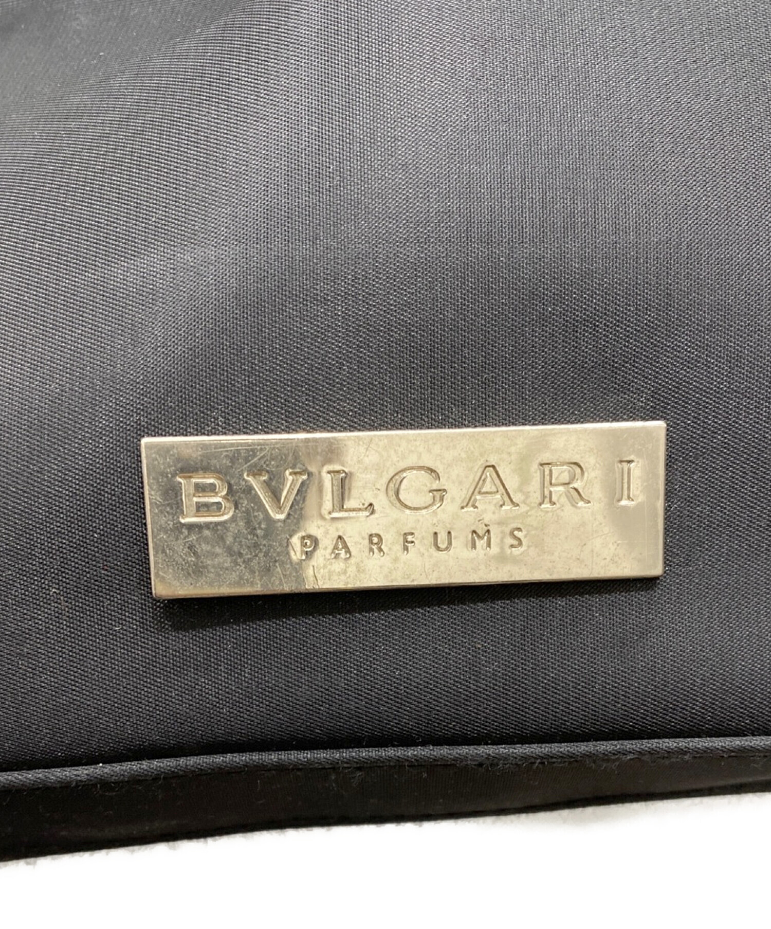 BVLGARI (ブルガリ) ナイロンショルダーバッグ ブラック