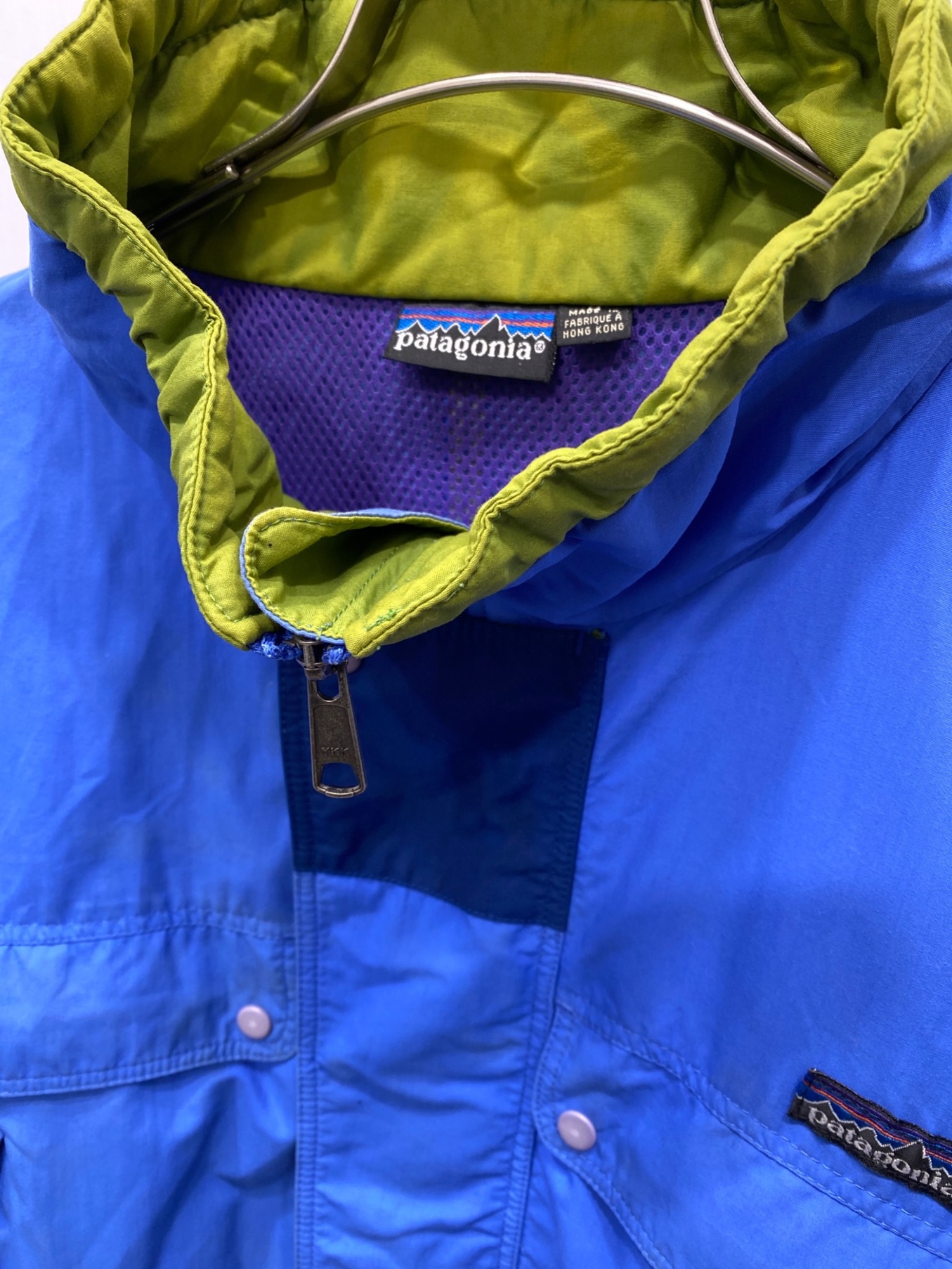 Patagonia (パタゴニア) ヴィンテージアノラックパーカー ブルー サイズ:M