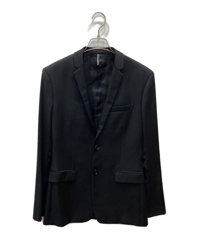 中古・古着通販】Dior Homme (ディオール オム) ナローラペルテーラードジャケット ブラック サイズ:44｜ブランド・古着通販  トレファク公式【TREFAC FASHION】スマホサイト