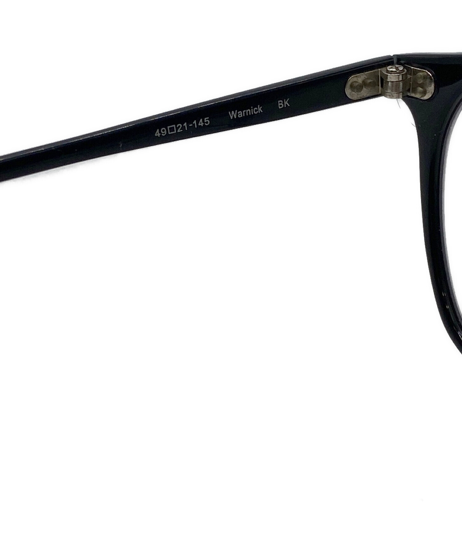 OLIVER PEOPLES (オリバーピープルズ) Warnick ブラック サイズ:49 21-145