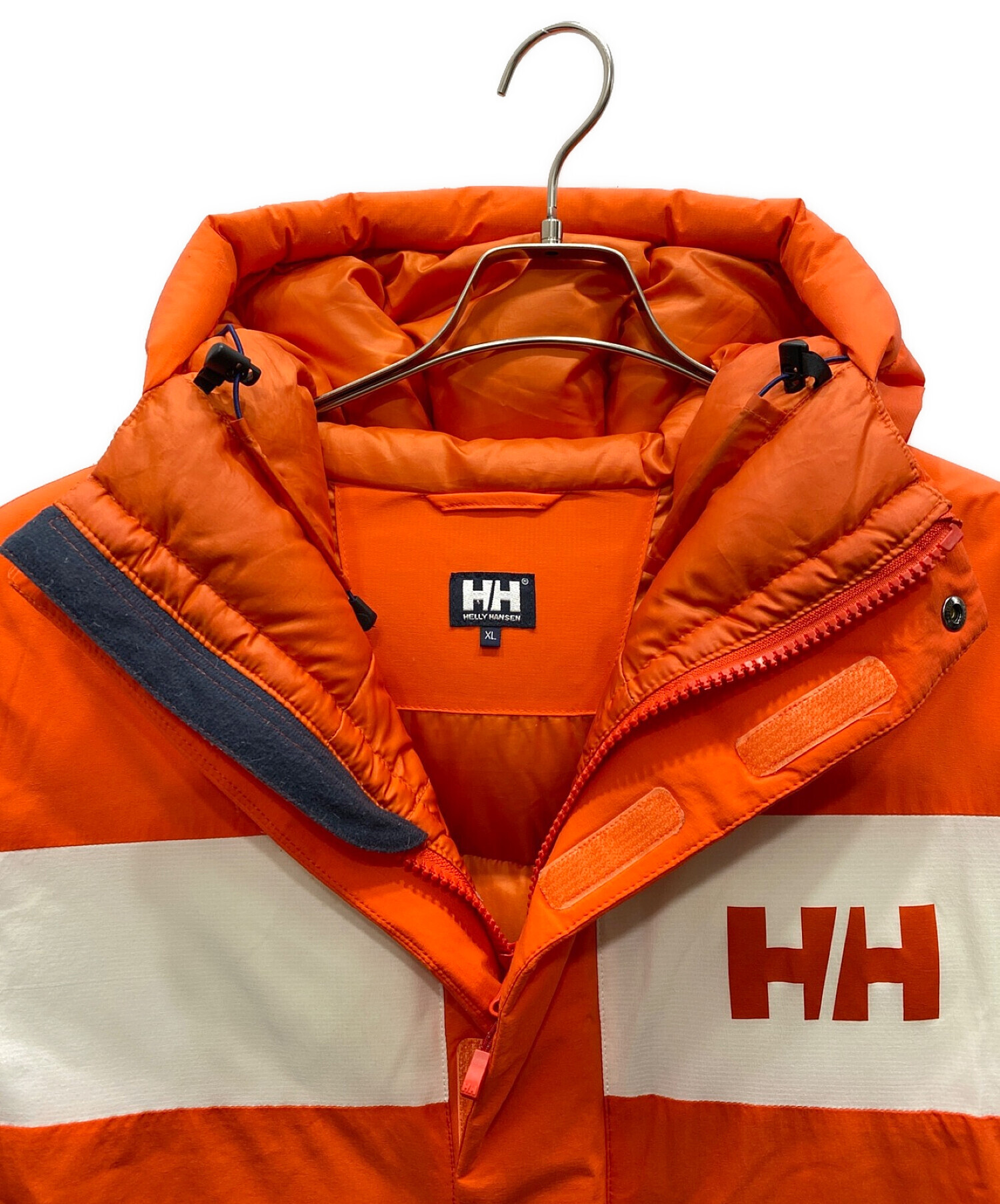 HELLY HANSEN (ヘリーハンセン) SALT DOWN JACKET ネオンオレンジ サイズ:ＸＬ