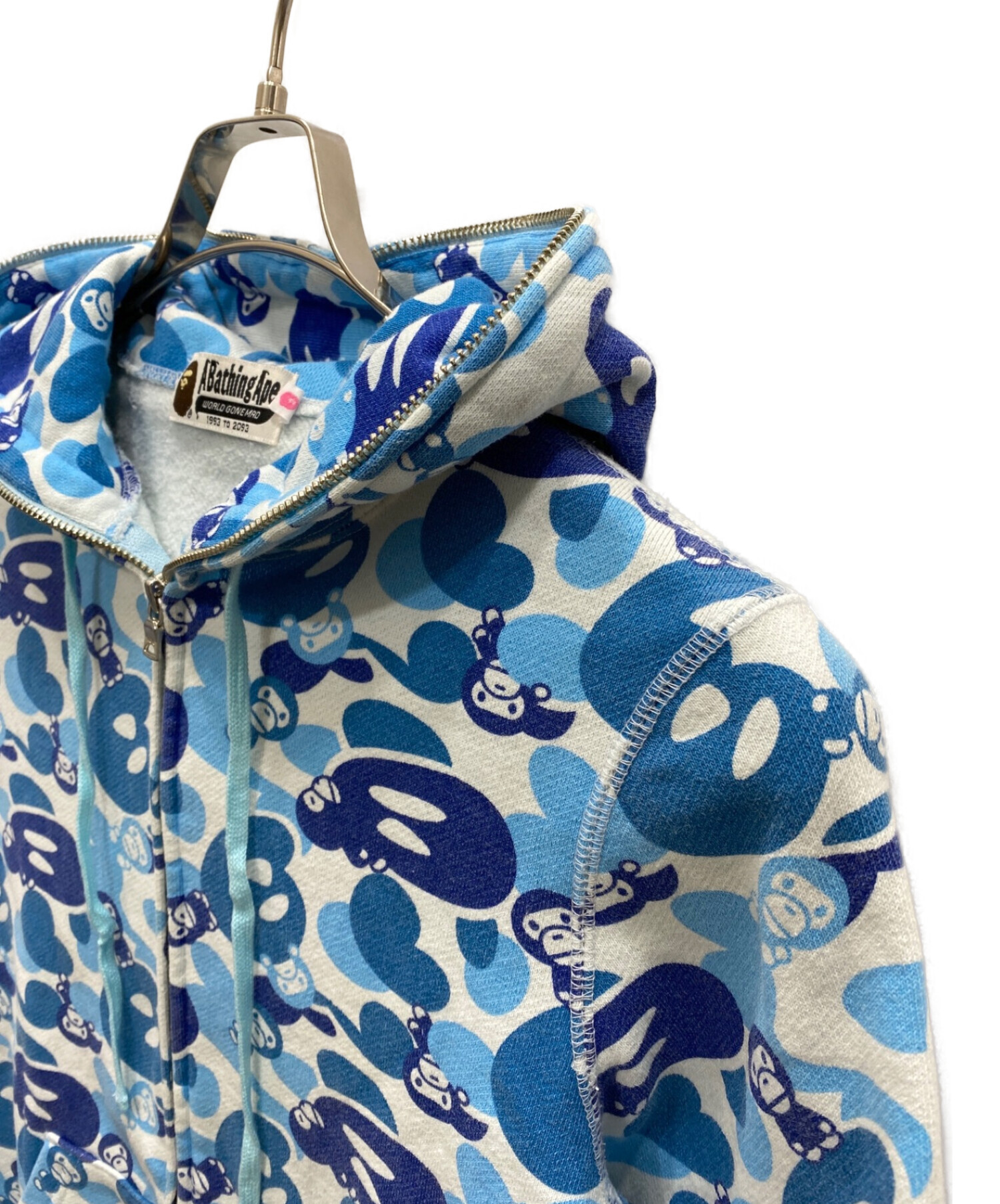 中古・古着通販】A BATHING APE (アベイシングエイプ) マイクロブルー 