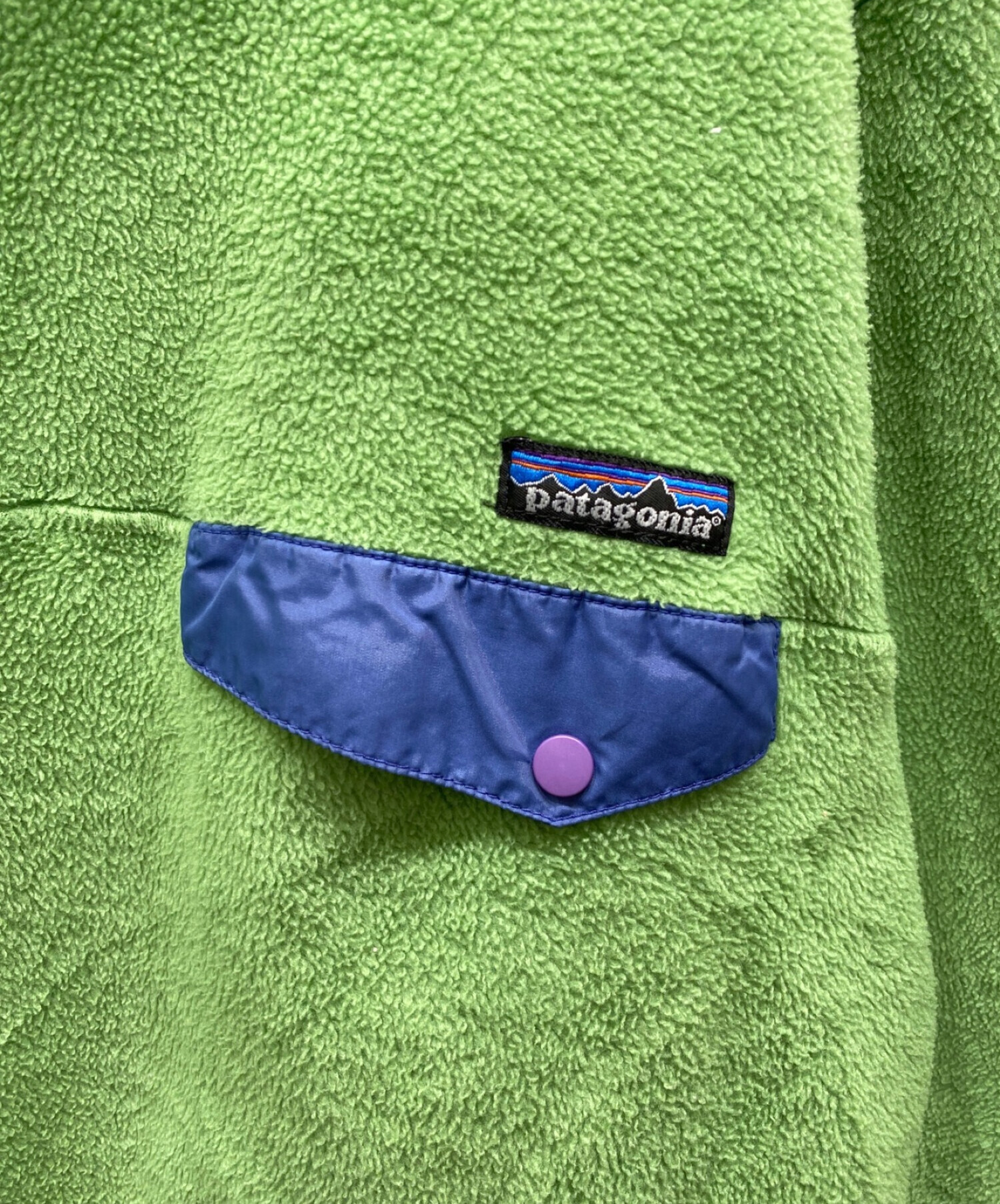 中古・古着通販】Patagonia (パタゴニア) シンチラスナップT グリーン