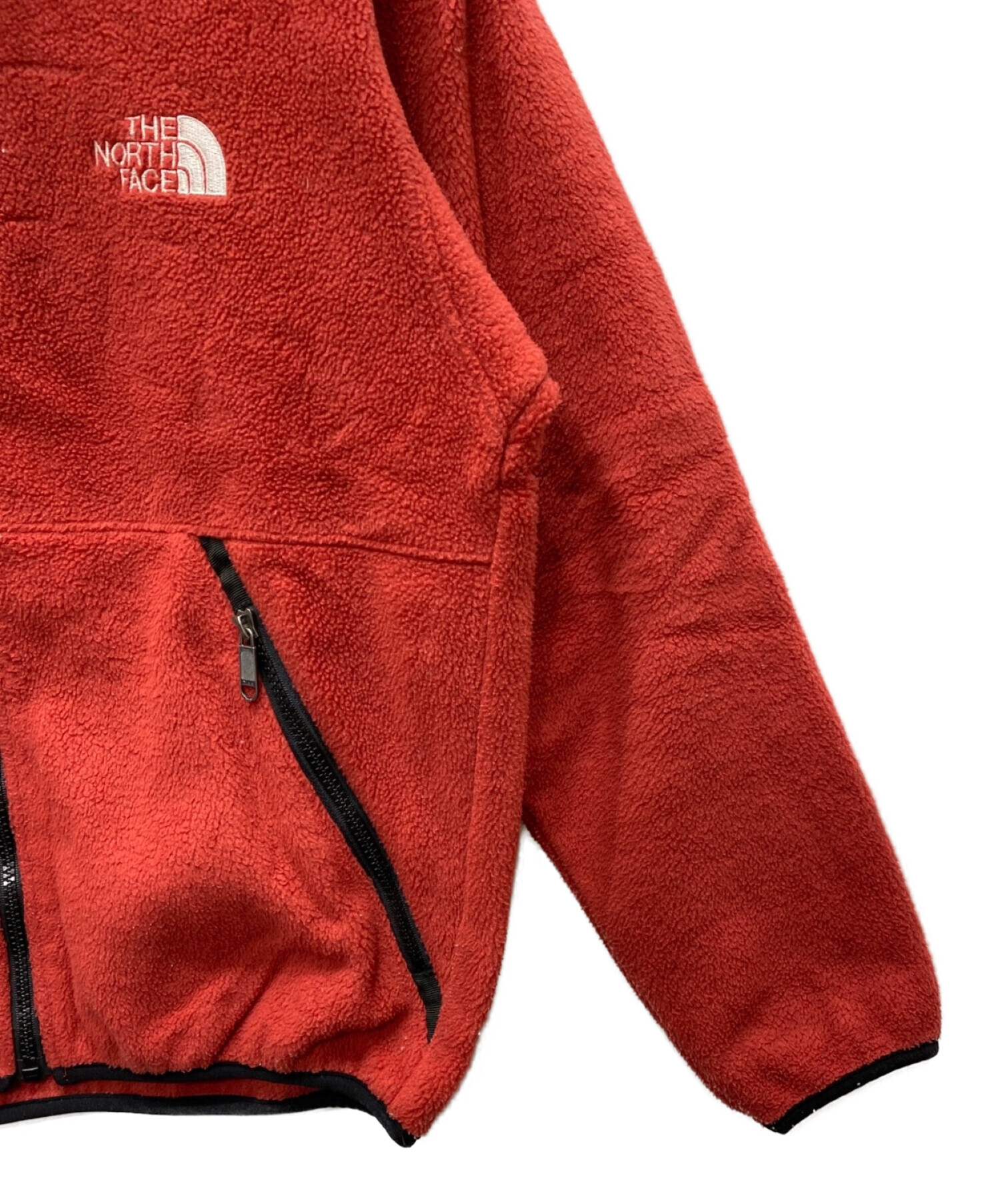 THE NORTH FACE (ザ ノース フェイス) フリースジャケット レッド サイズ:S