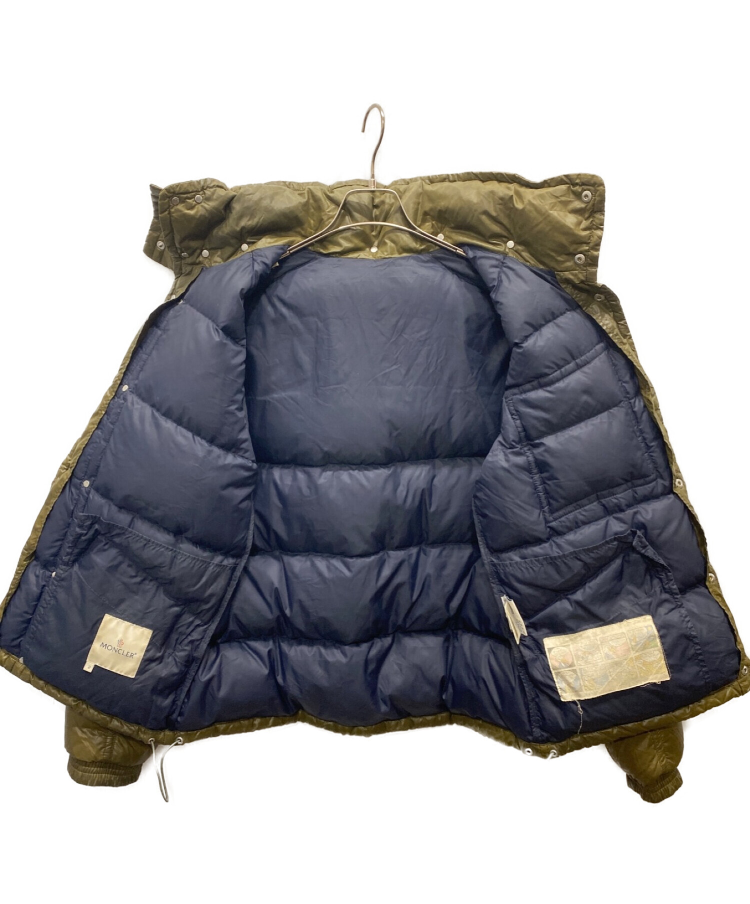 中古・古着通販】MONCLER (モンクレール) K2ダウンジャケット オリーブ