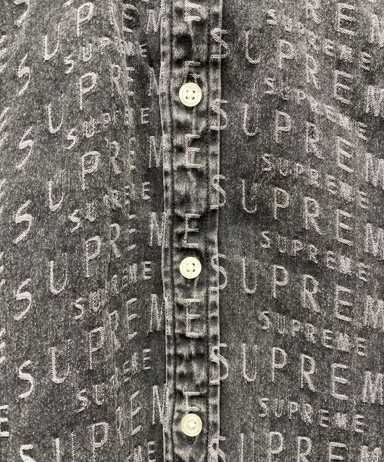 中古・古着通販】SUPREME (シュプリーム) Warp Jacquard Logos Denim