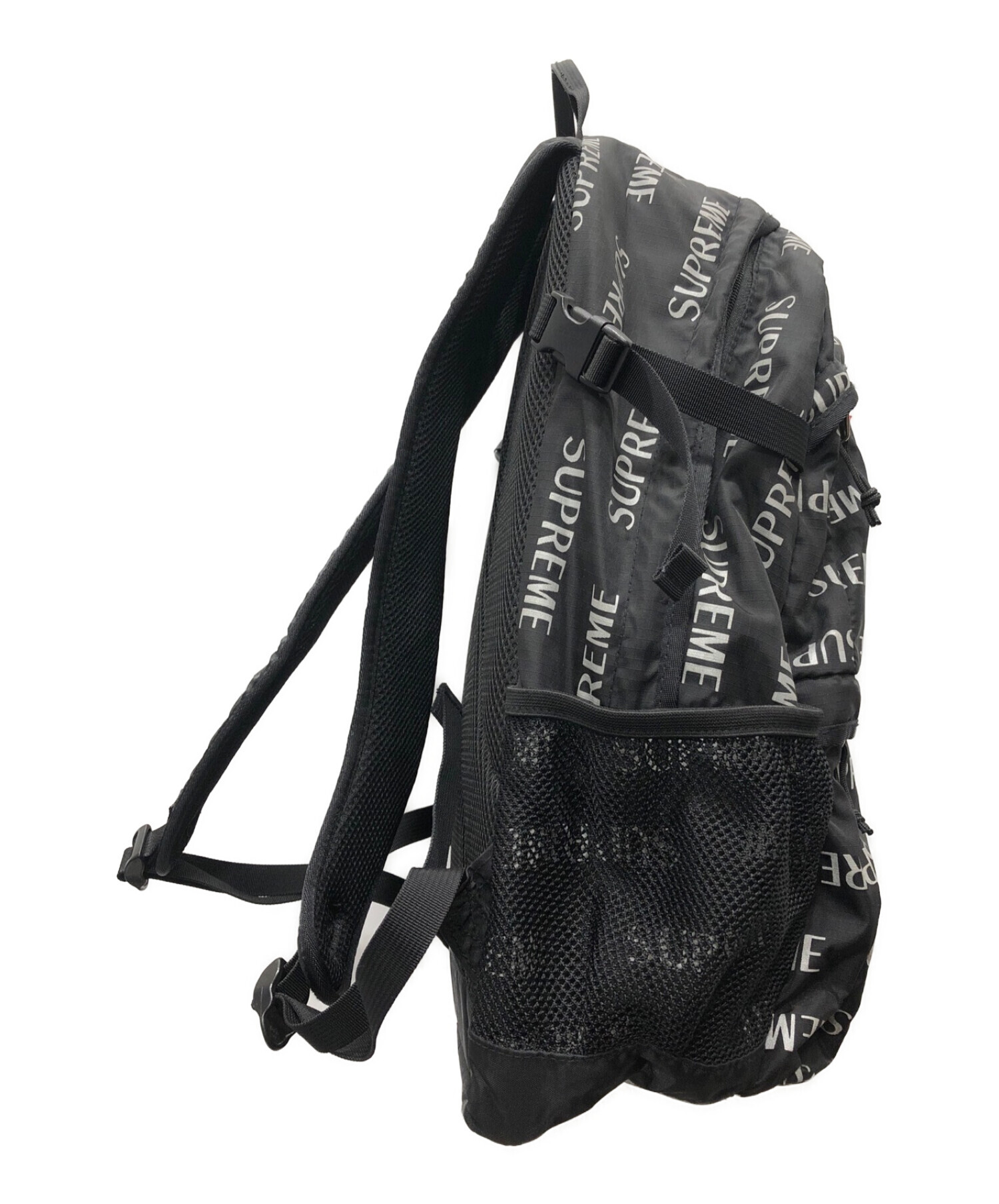 SUPREME (シュプリーム) 3M Reflective Repeat Backpack ブラック サイズ:表記なし