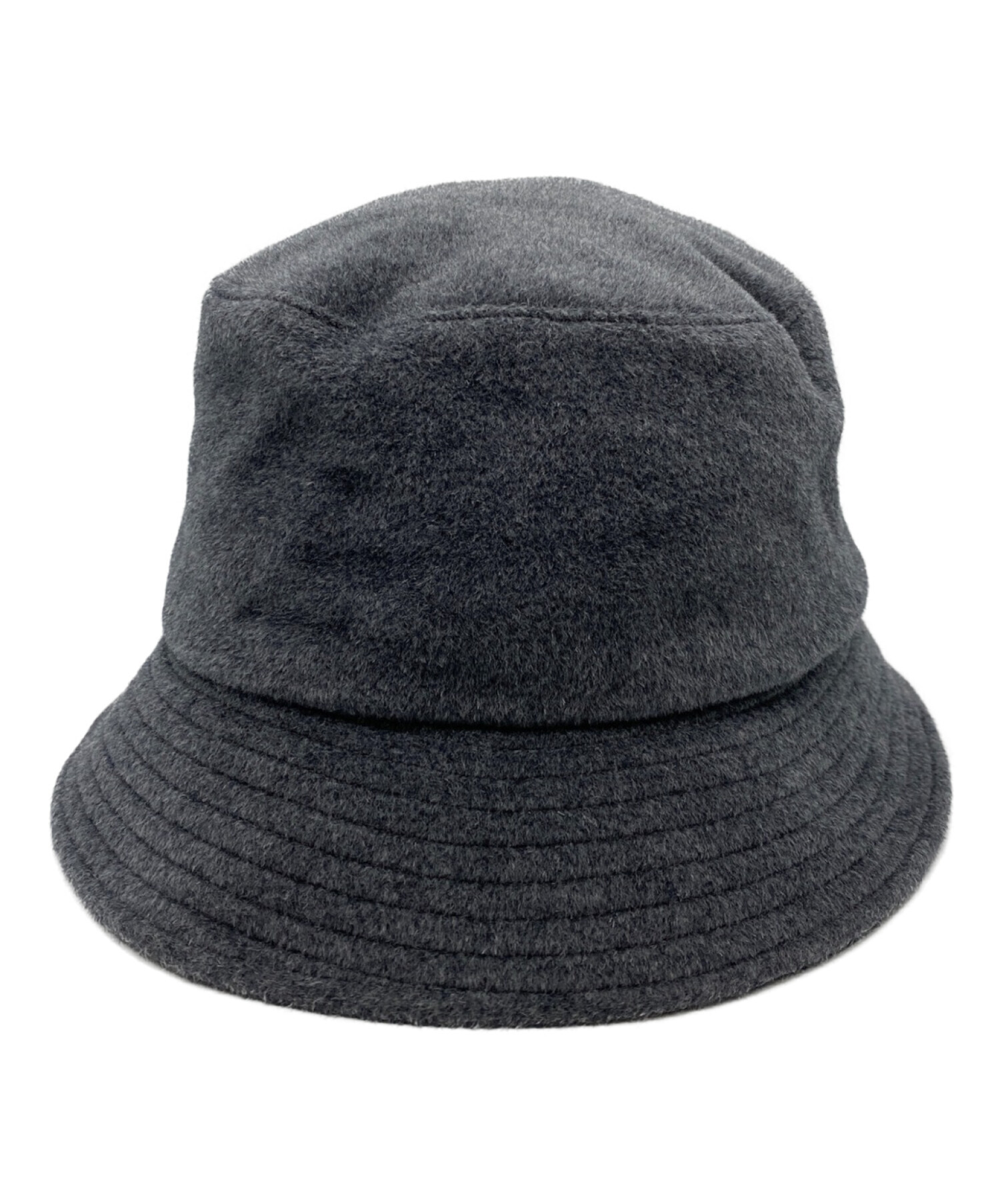 kijima takayuki (キジマタカユキ) Angora wool beaver bucket hat グレー サイズ:1 未使用品