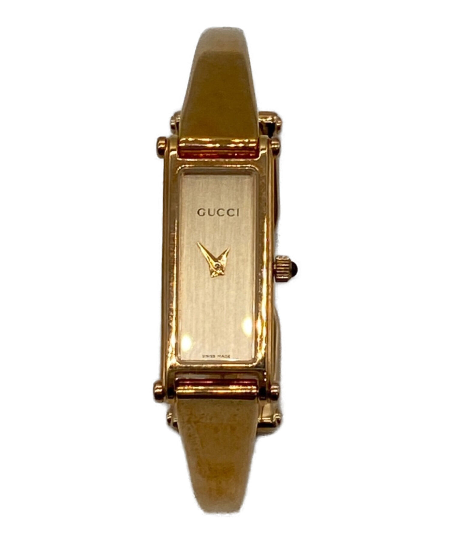 中古・古着通販】GUCCI (グッチ) バングルウォッチ ゴールド｜ブランド