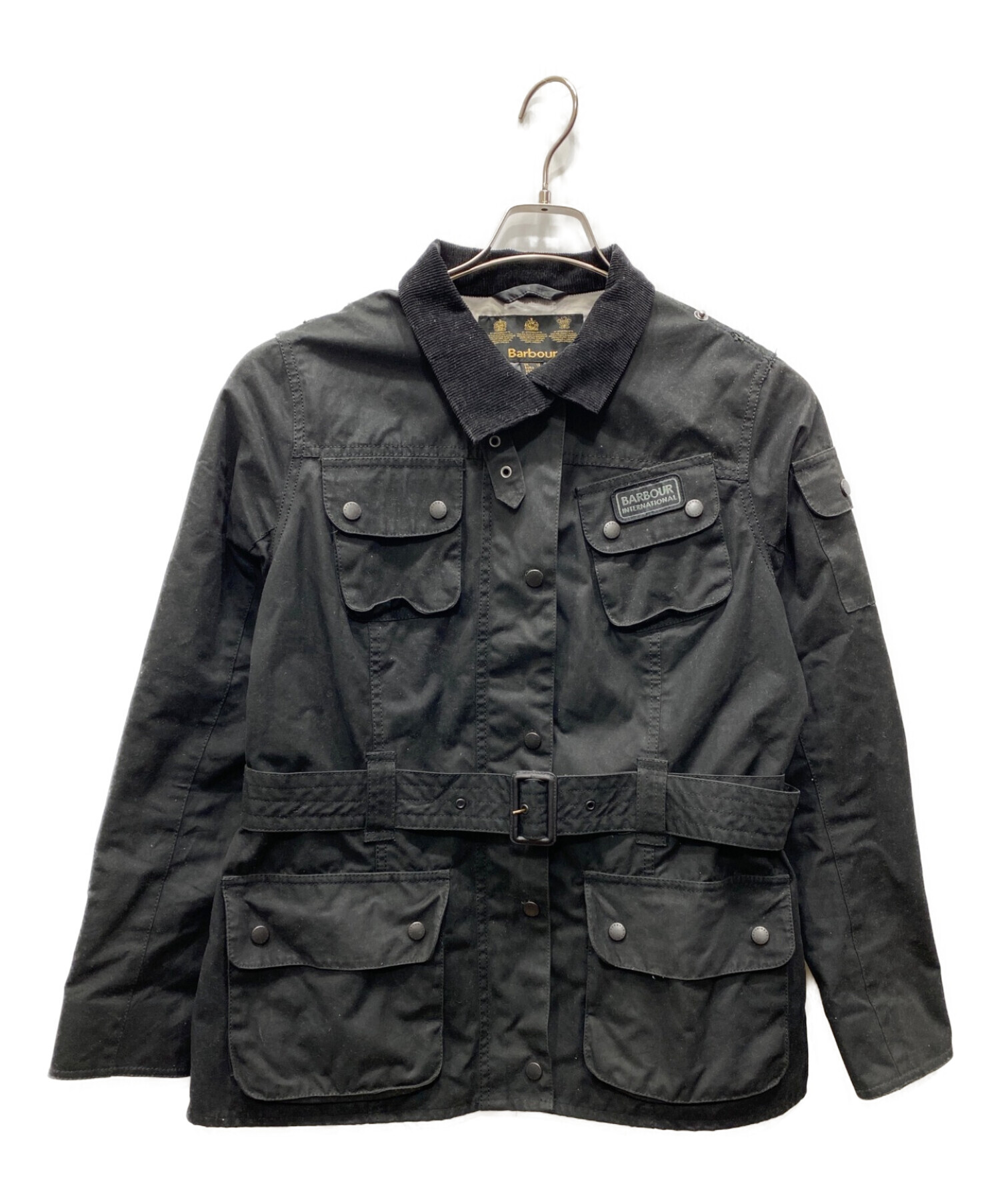 Barbour (バブアー) INTERNATIONAL JACKET ブラック サイズ:UK16