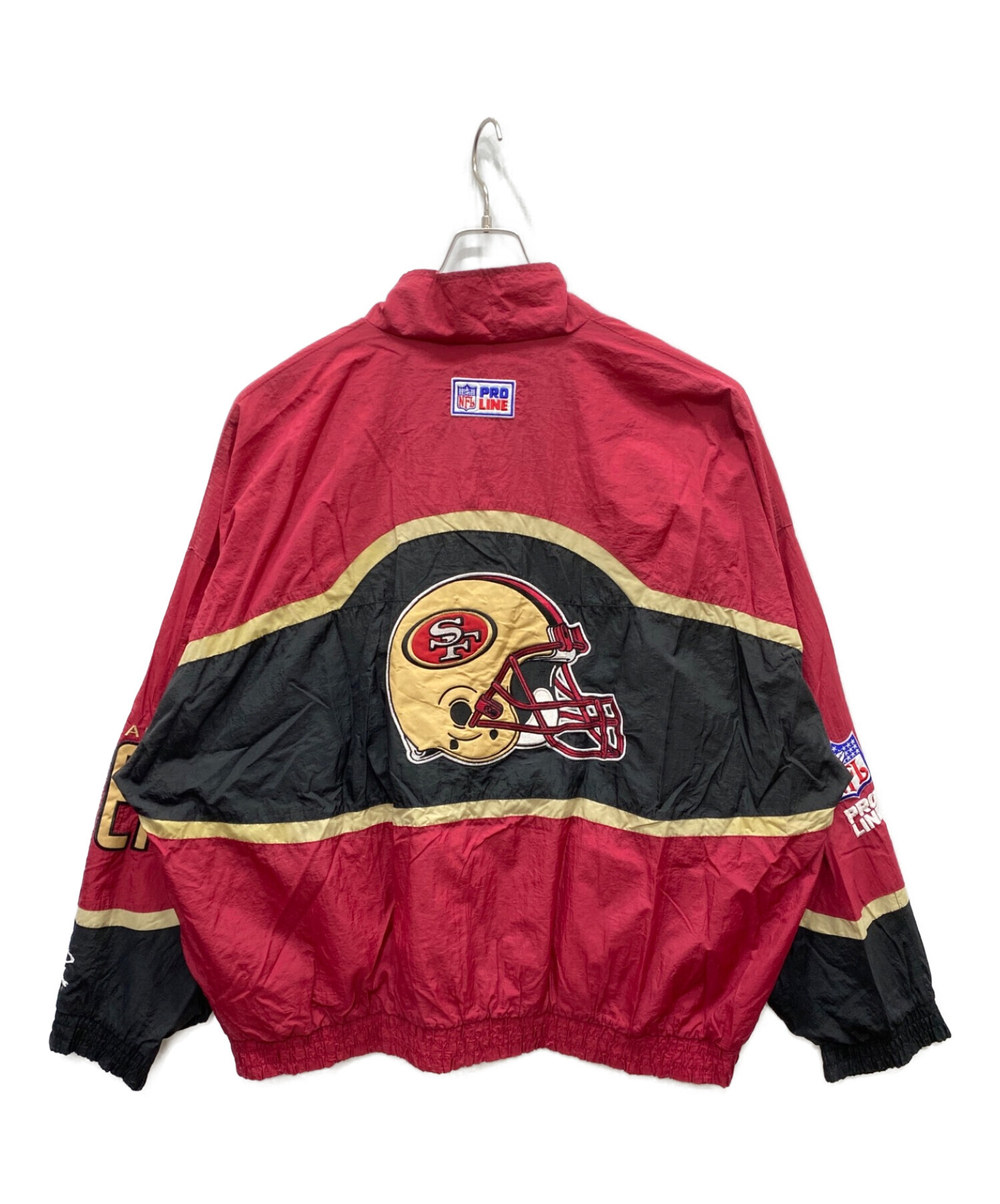 NFL (エヌエフエル) トラックジャケット レッド サイズ:４XL