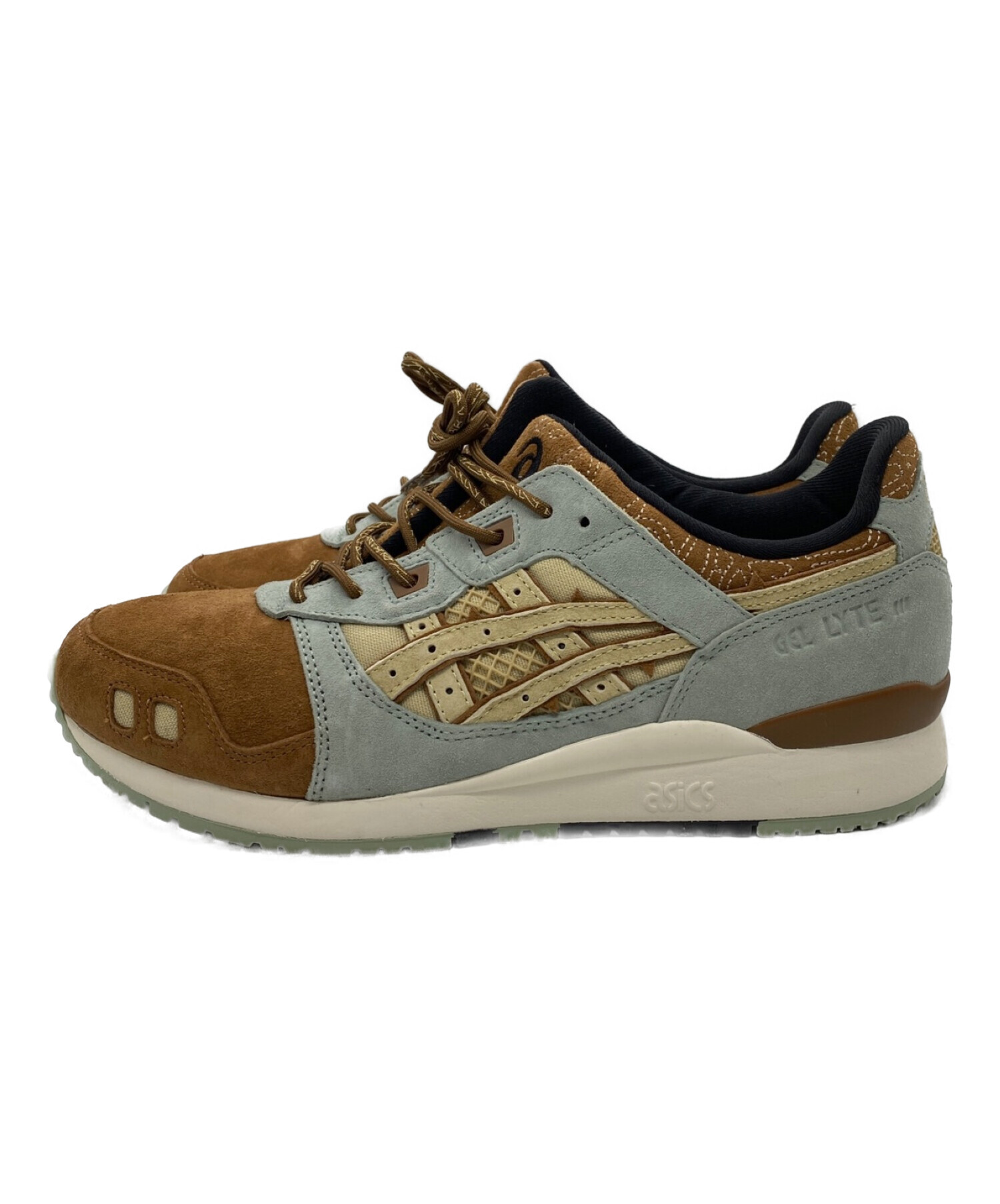 中古・古着通販】asics (アシックス) GEL-LYTE III OG ブラウン×シアン サイズ:27.5｜ブランド・古着通販  トレファク公式【TREFAC FASHION】スマホサイト