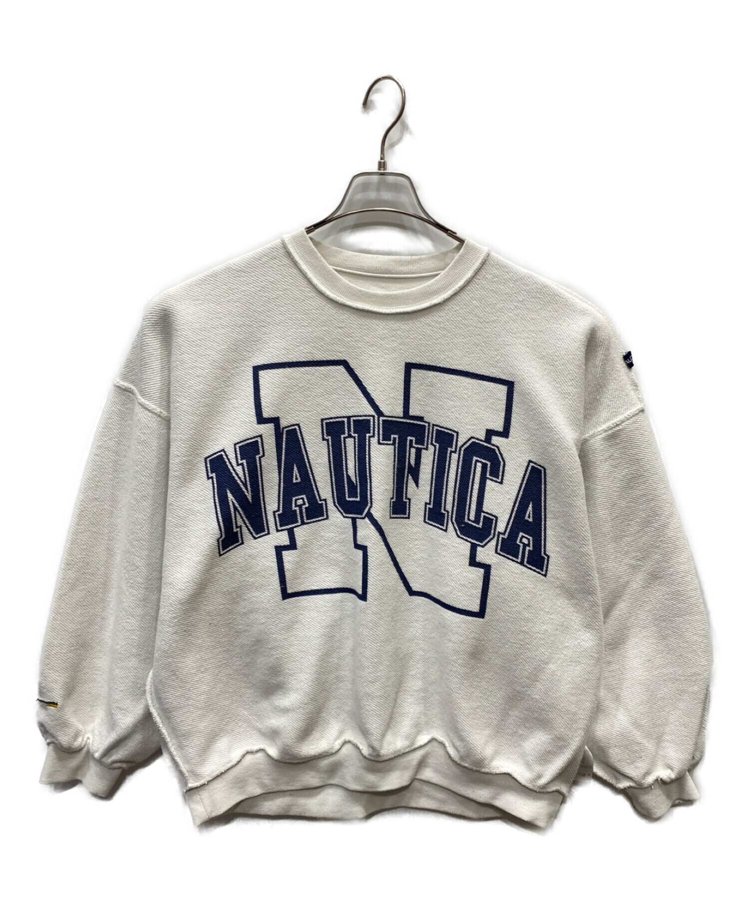 NAUTICA (ノーティカ) FREAK'S STORE (フリークスストア) 別注スウェット ホワイト サイズ:M