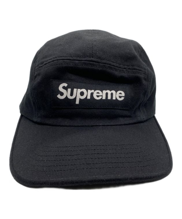 中古・古着通販】Supreme (シュプリーム) BOX LOGO CAMP CAP ブラック