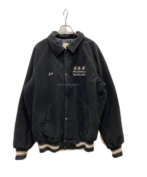 中古・古着通販】canada sportswear (カナダ スポーツウェア) コーデュロイスタジャン ブラック サイズ:L｜ブランド・古着通販  トレファク公式【TREFAC FASHION】スマホサイト