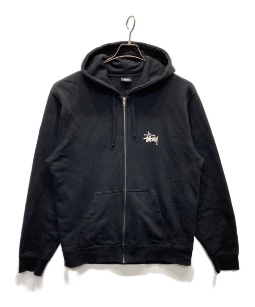 【中古・古着通販】stussy (ステューシー) ジップパーカー ブラック サイズ:XL｜ブランド・古着通販 トレファク公式【TREFAC  FASHION】スマホサイト