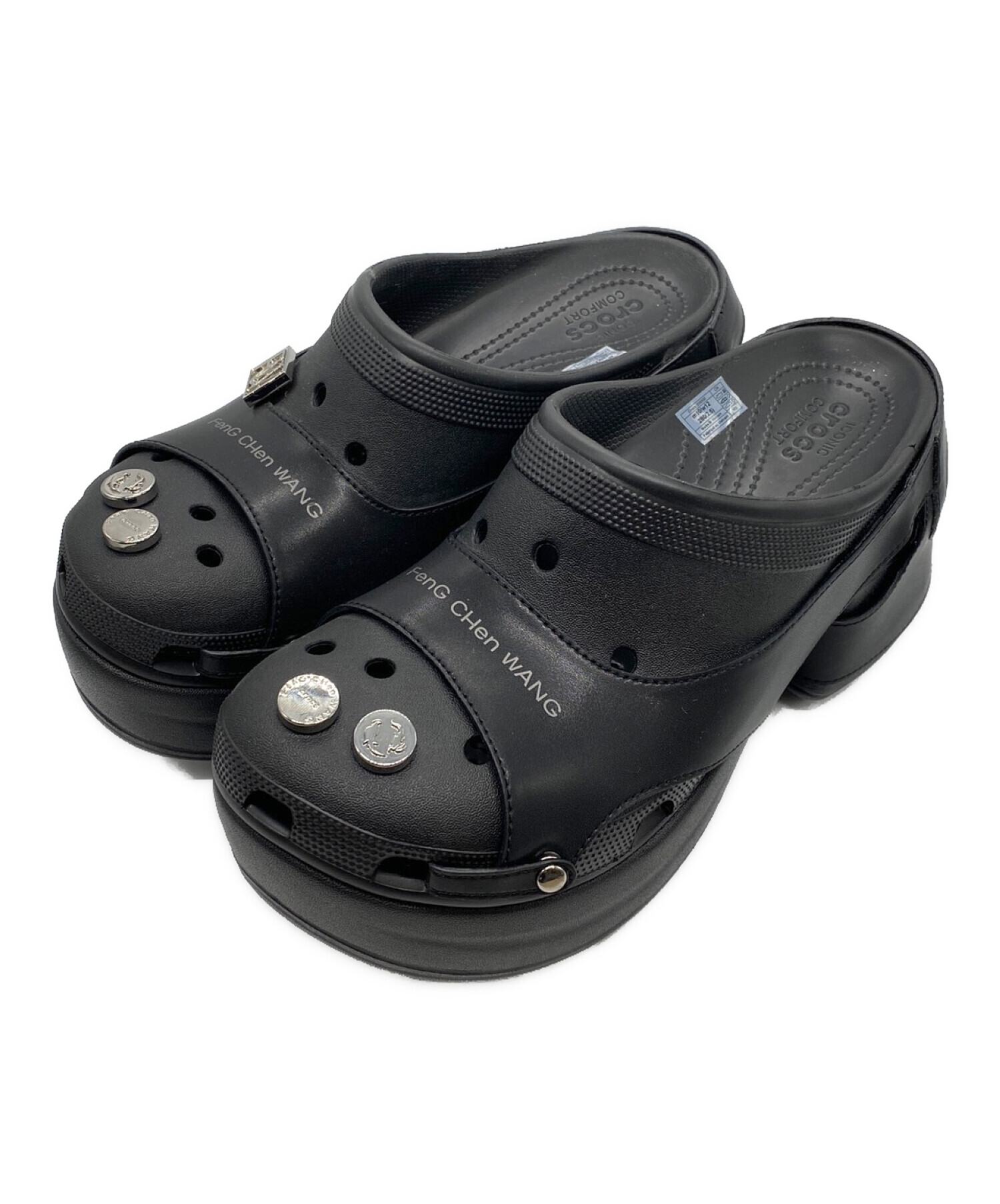 crocs (クロックス) FENG CHEN WANG (フェンチェンワン) Siren Clogs ブラック サイズ:28