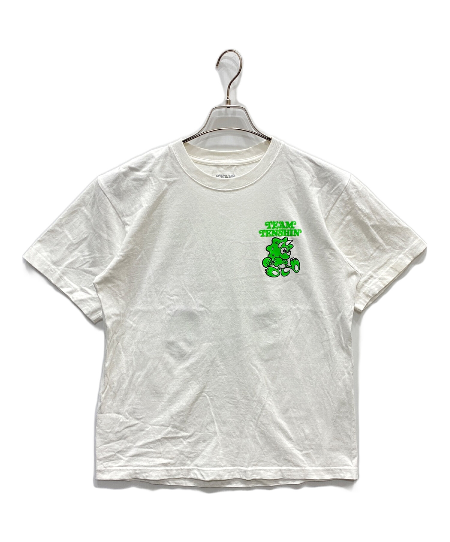 TEAM TENSHIN (チームテンシン) ケラップTシャツ ホワイト サイズ:L