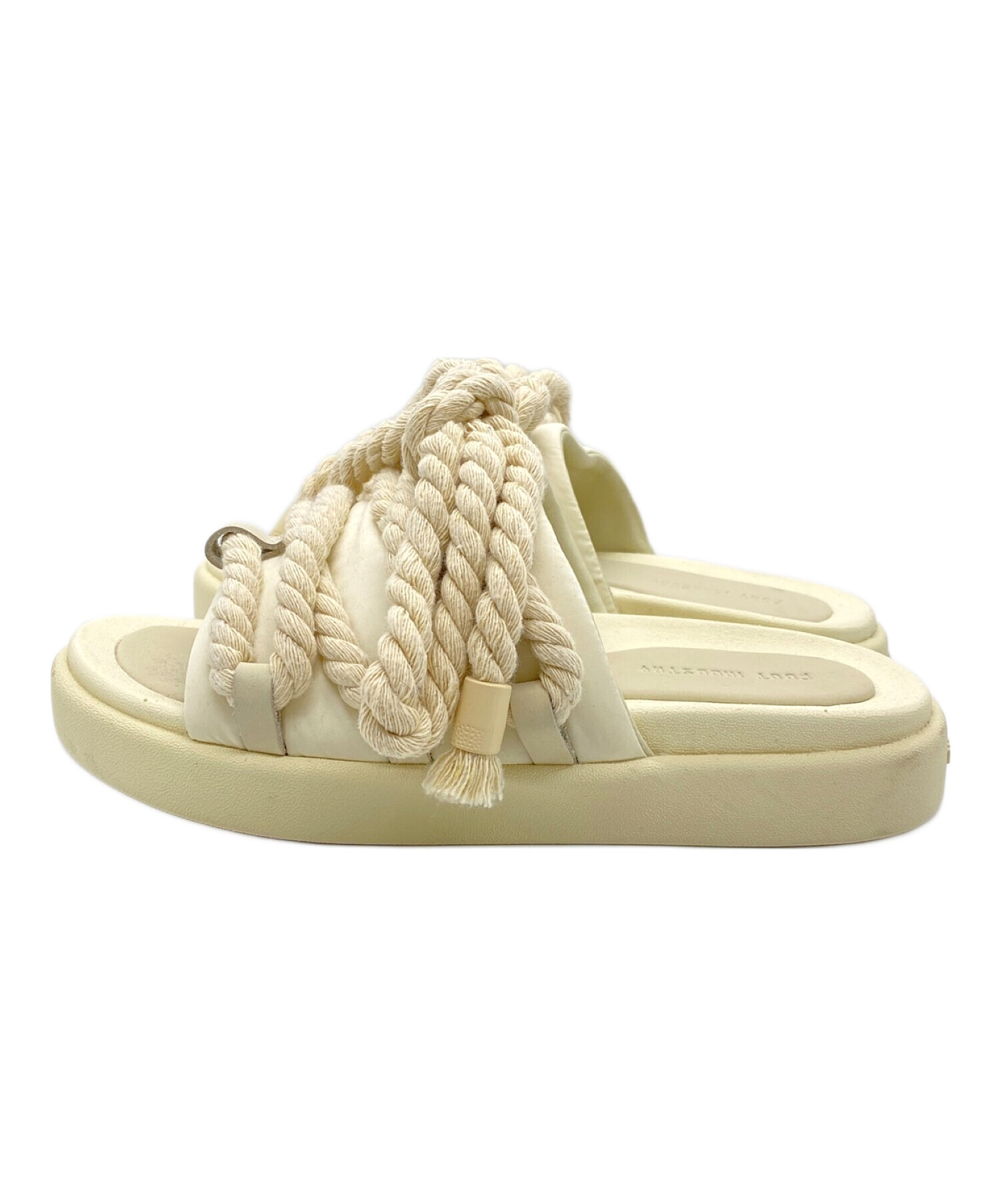 中古・古着通販】FOOT INDUSTRY (フットインダストリー) Rope Slipper アイボリー サイズ:2｜ブランド・古着通販  トレファク公式【TREFAC FASHION】スマホサイト