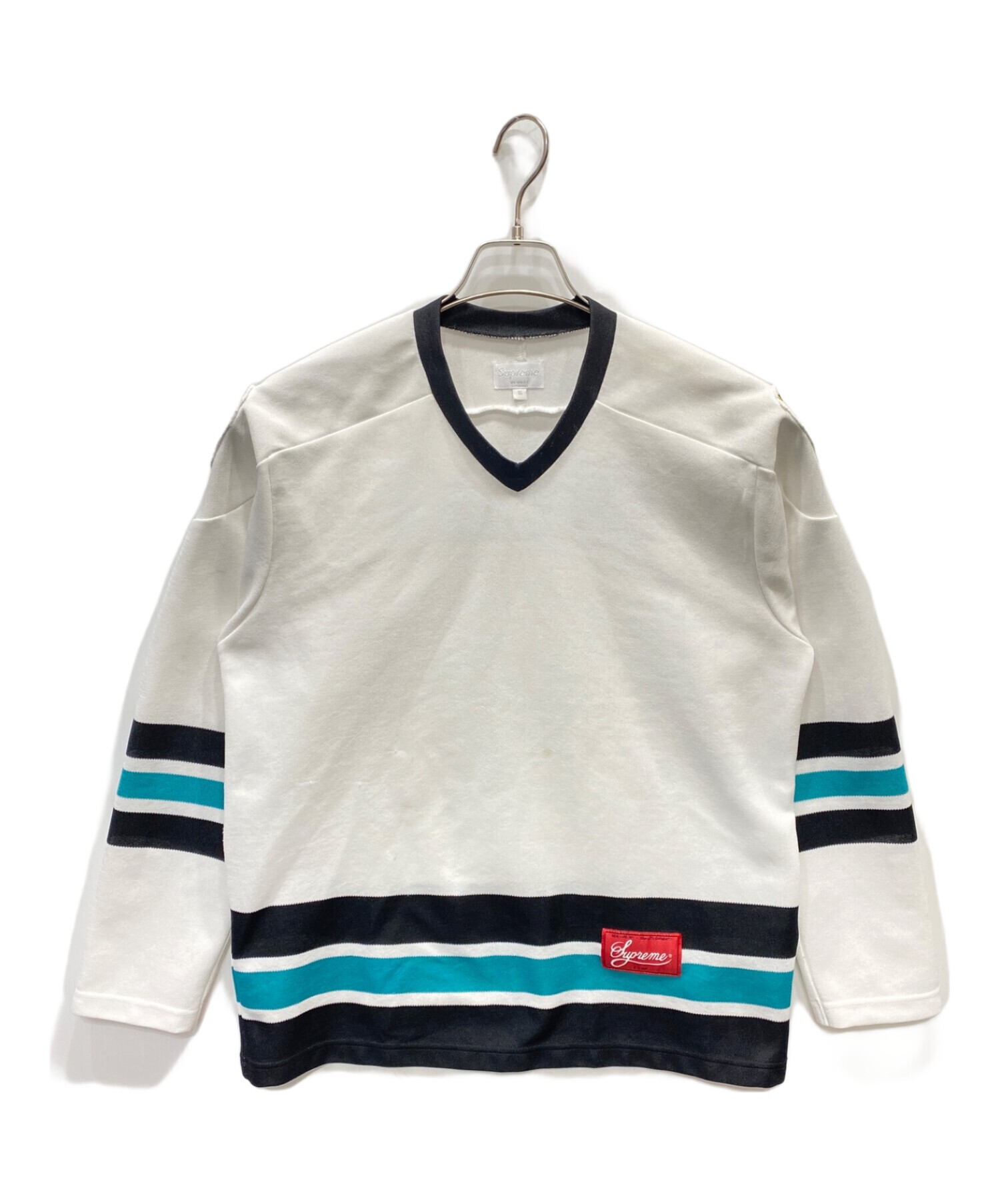 中古・古着通販】Supreme (シュプリーム) FREAKY HOCKEY JERSEY ホワイト サイズ:S｜ブランド・古着通販  トレファク公式【TREFAC FASHION】スマホサイト