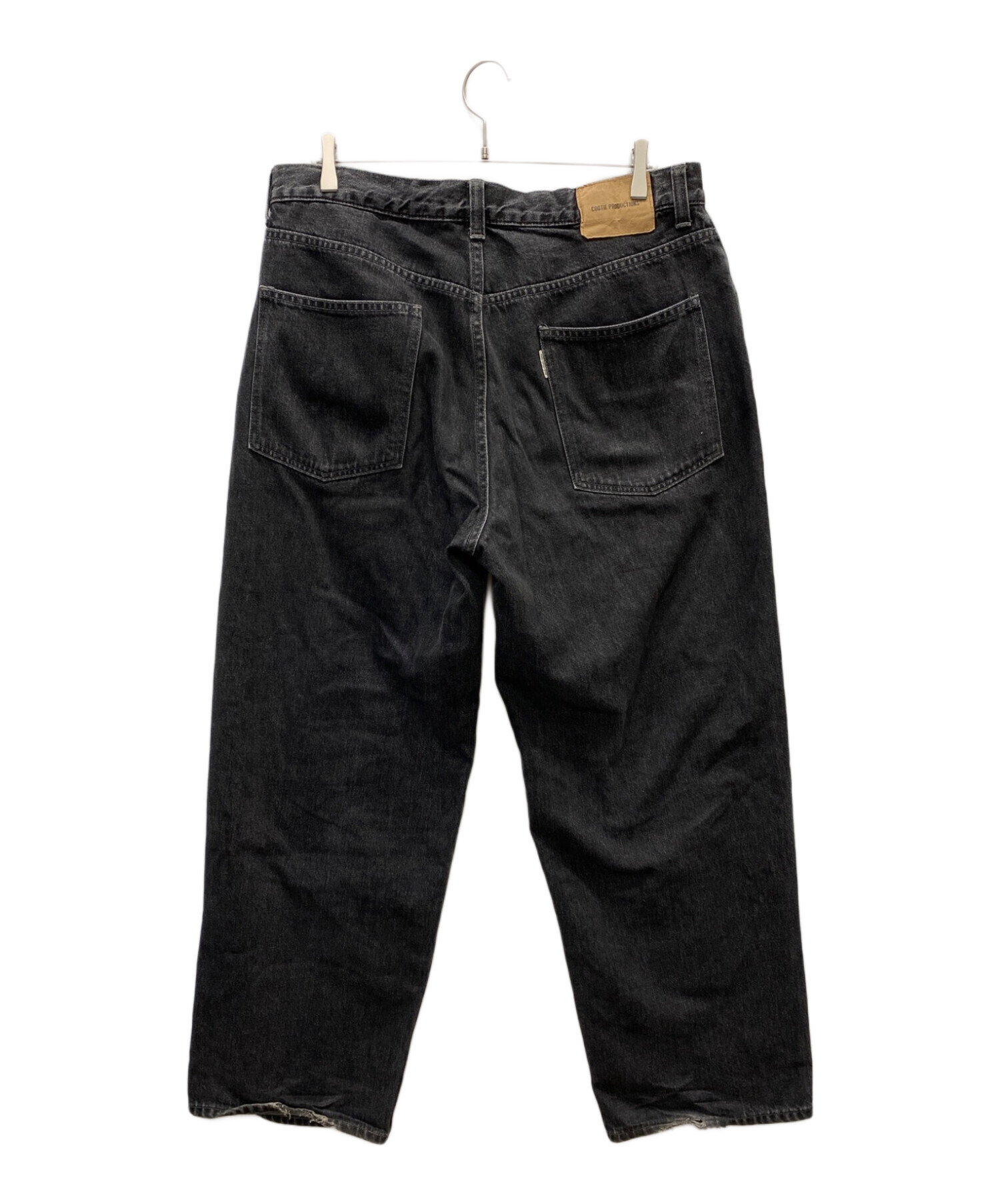 中古・古着通販】COOTIE PRODUCTIONS (クーティープロダクツ) 5 Pocket Baggy Denim Pants ブラック  サイズ:ｘ-LARGE｜ブランド・古着通販 トレファク公式【TREFAC FASHION】スマホサイト