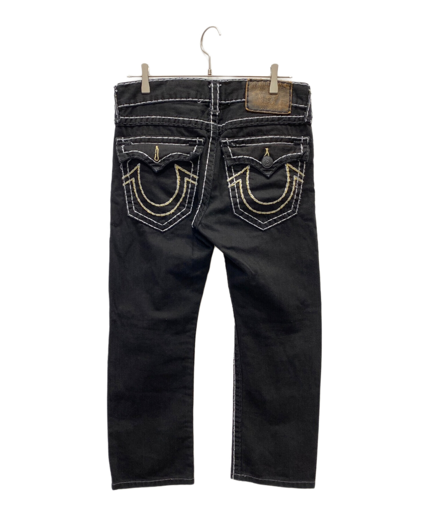 中古・古着通販】TRUE RELIGION (トゥルー レリジョン) ステッチブラックブーツカットデニム ブルー サイズ:30｜ブランド・古着通販  トレファク公式【TREFAC FASHION】スマホサイト